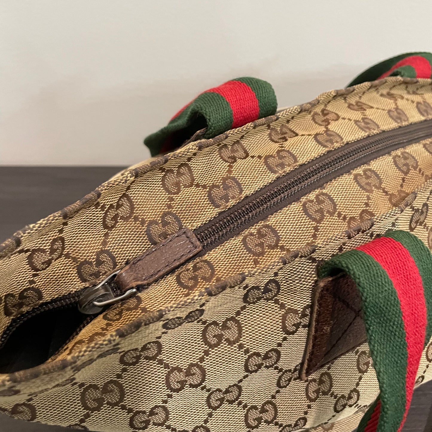 SOLD! Gucci Canvas Tote