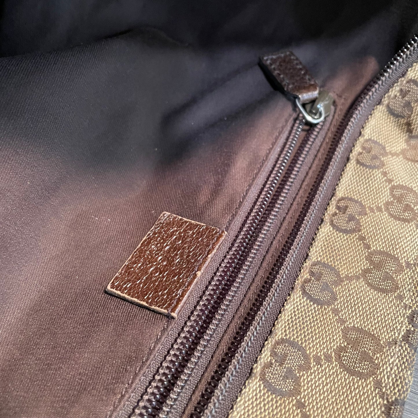 SOLD! Gucci Canvas Tote