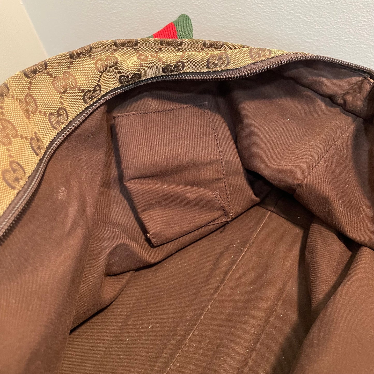 SOLD! Gucci Canvas Tote