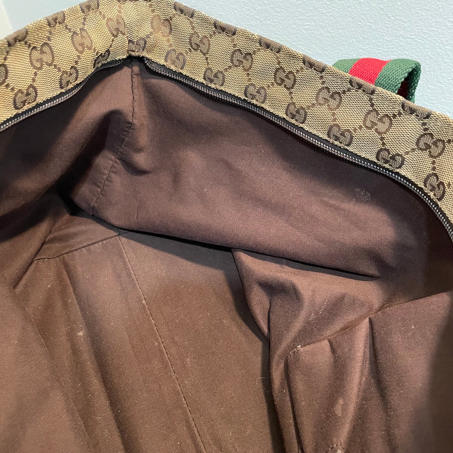 SOLD! Gucci Canvas Tote