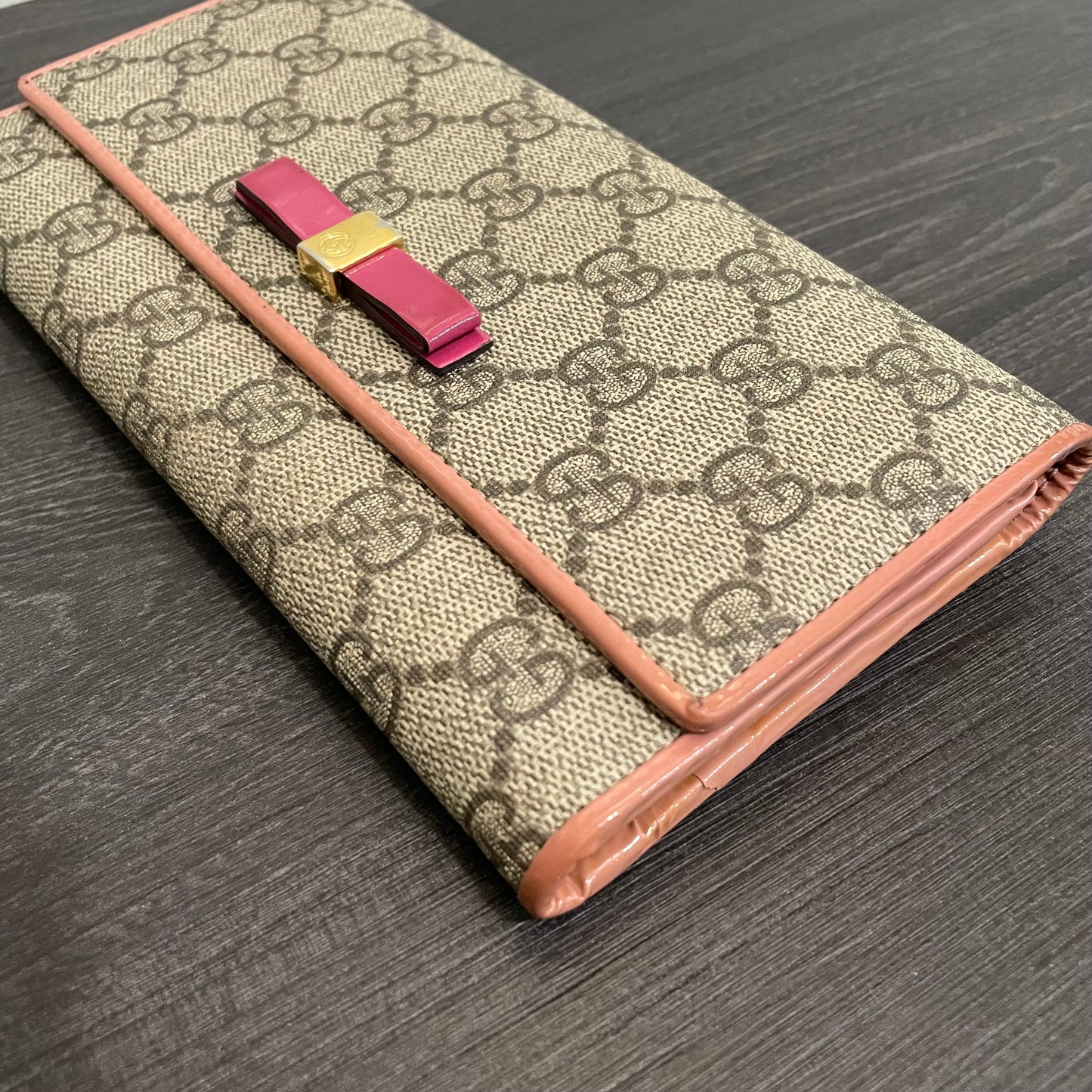 SOLD! Gucci Canvas Wallet