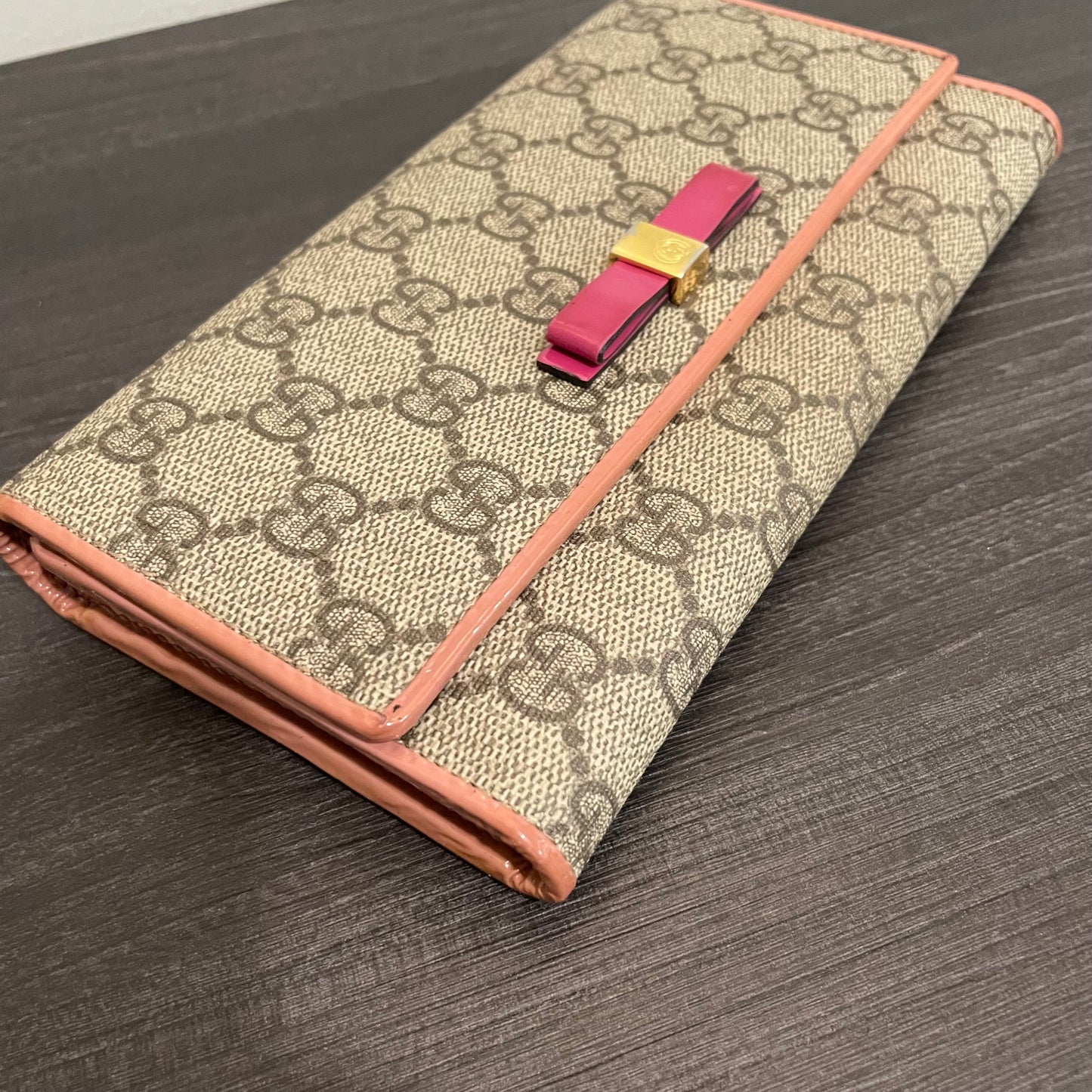 SOLD! Gucci Canvas Wallet
