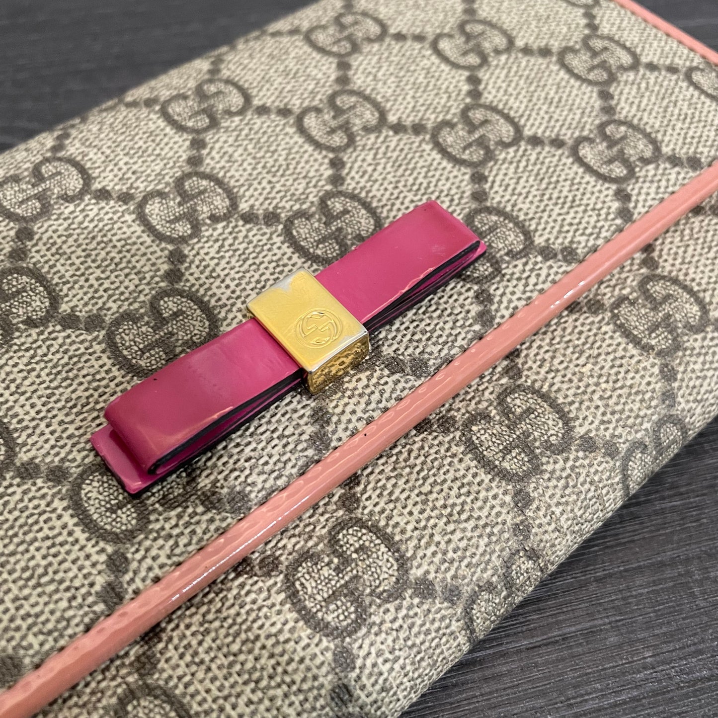 SOLD! Gucci Canvas Wallet