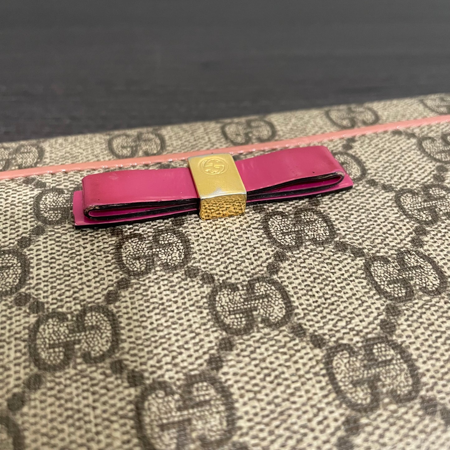 SOLD! Gucci Canvas Wallet