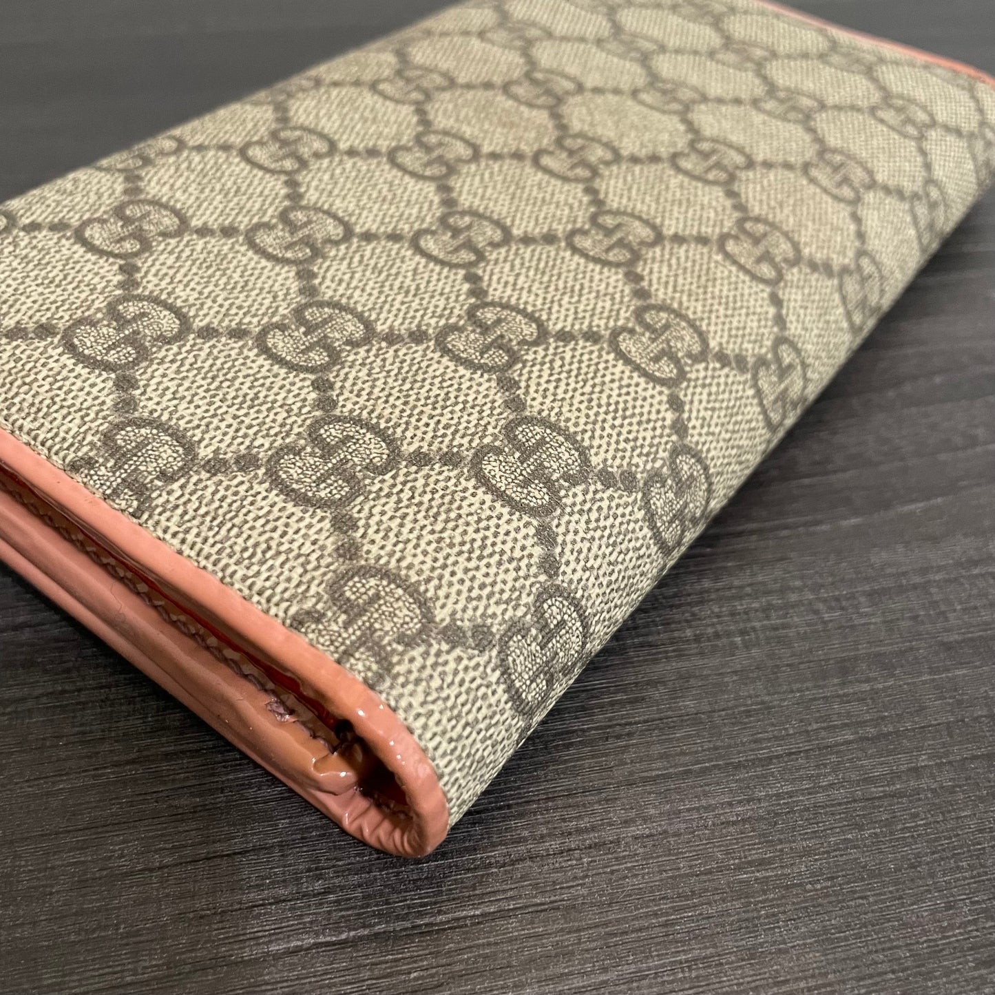 SOLD! Gucci Canvas Wallet