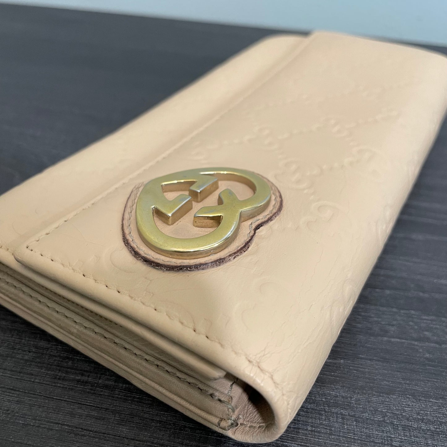 SOLD! Gucci Leather Wallet