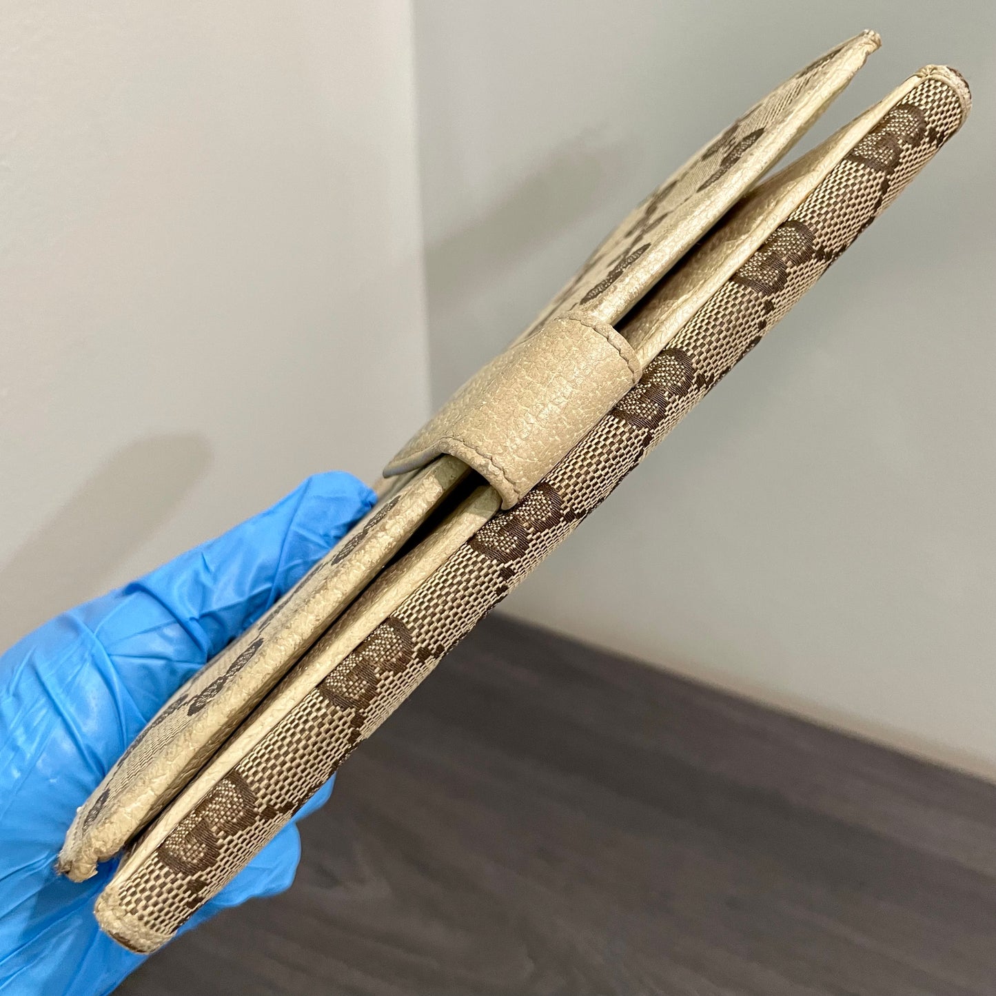 GUCCI GG Canvas Long Wallet