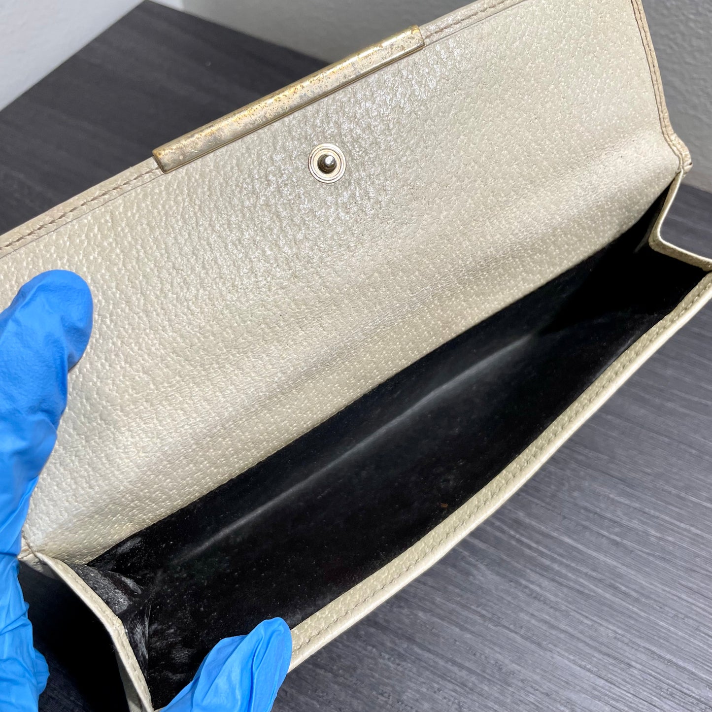 GUCCI GG Canvas Long Wallet