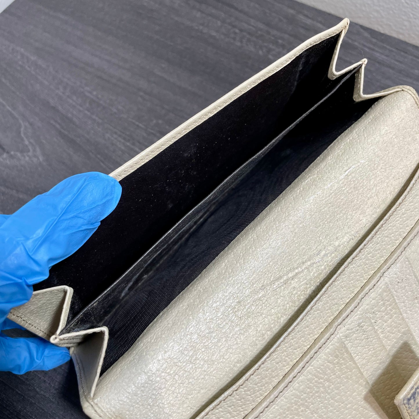 GUCCI GG Canvas Long Wallet