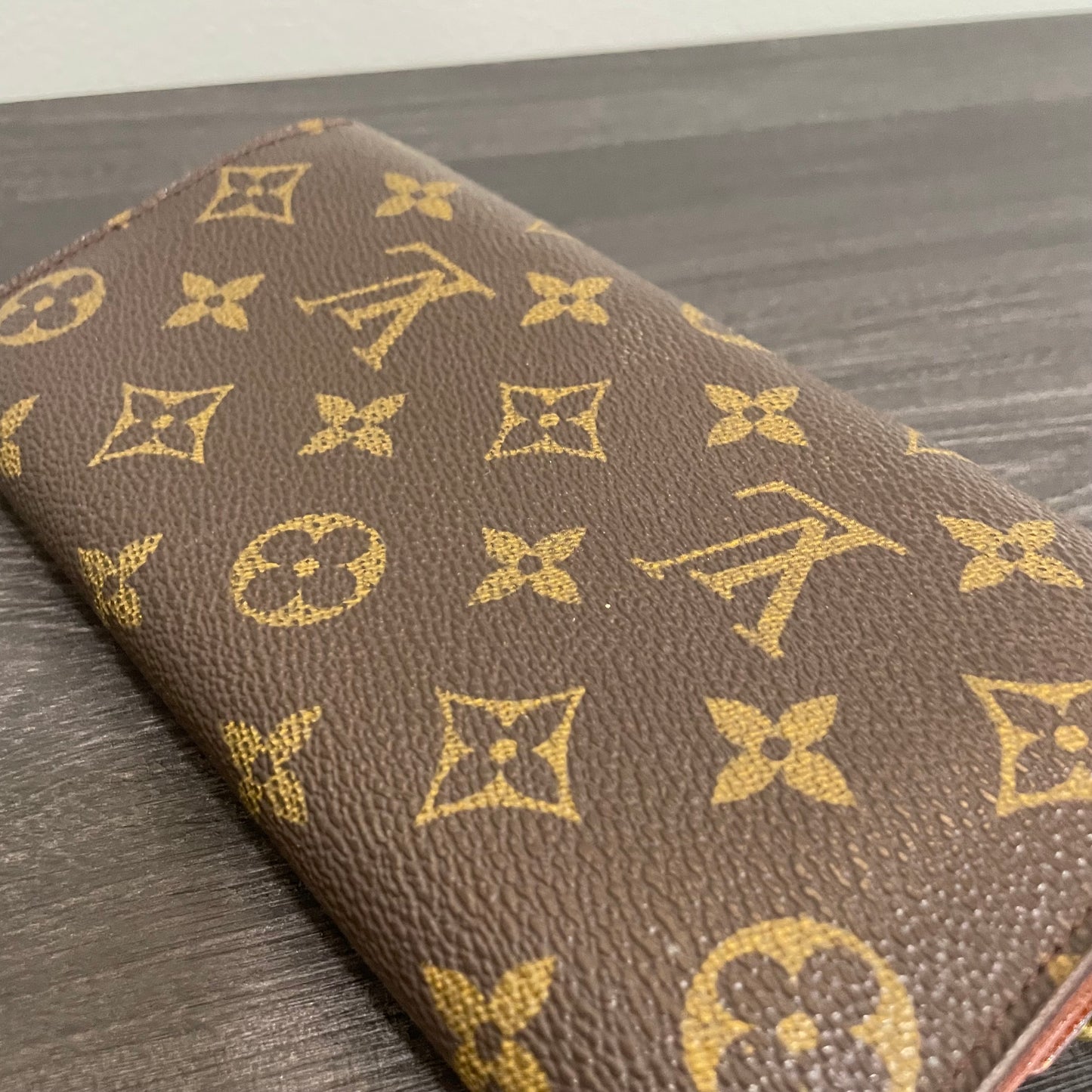 SOLD! Louis Vuitton Monogram Wallet with Chain