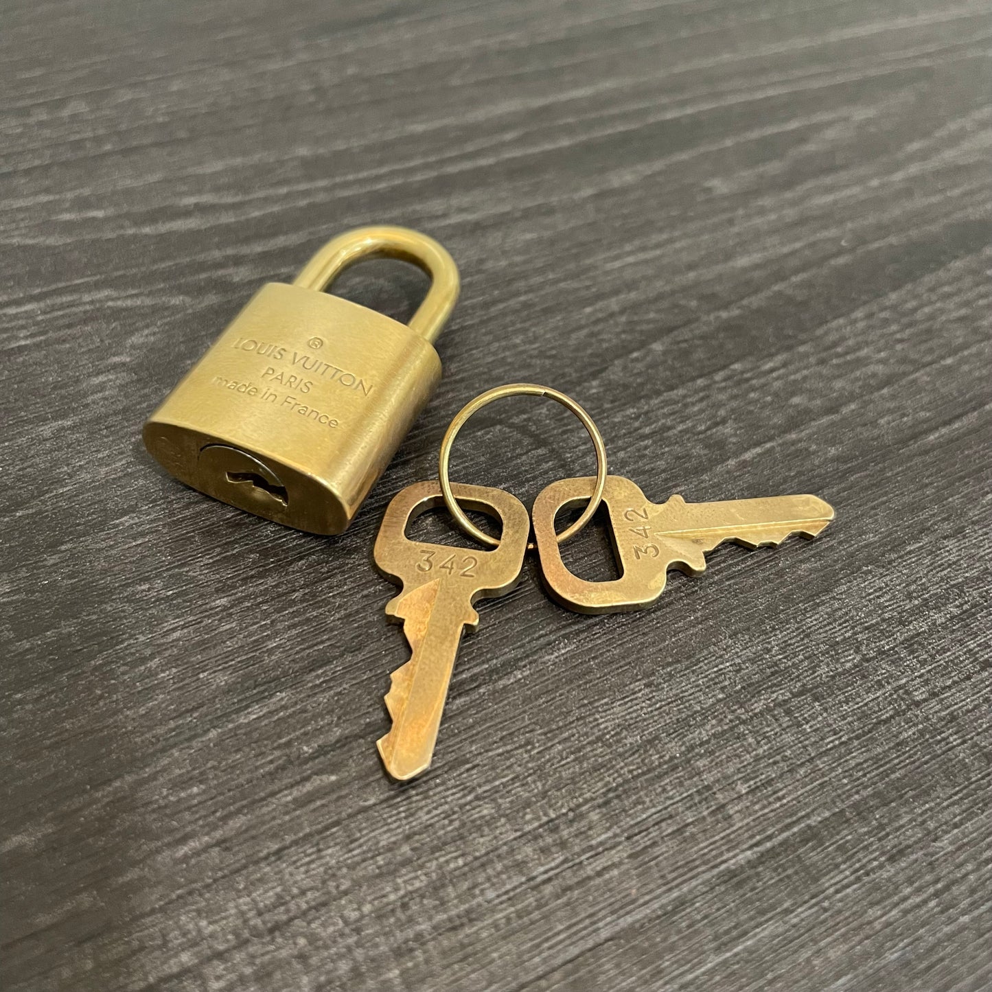 SOLD! Louis Vuitton Lock & Key with Spare