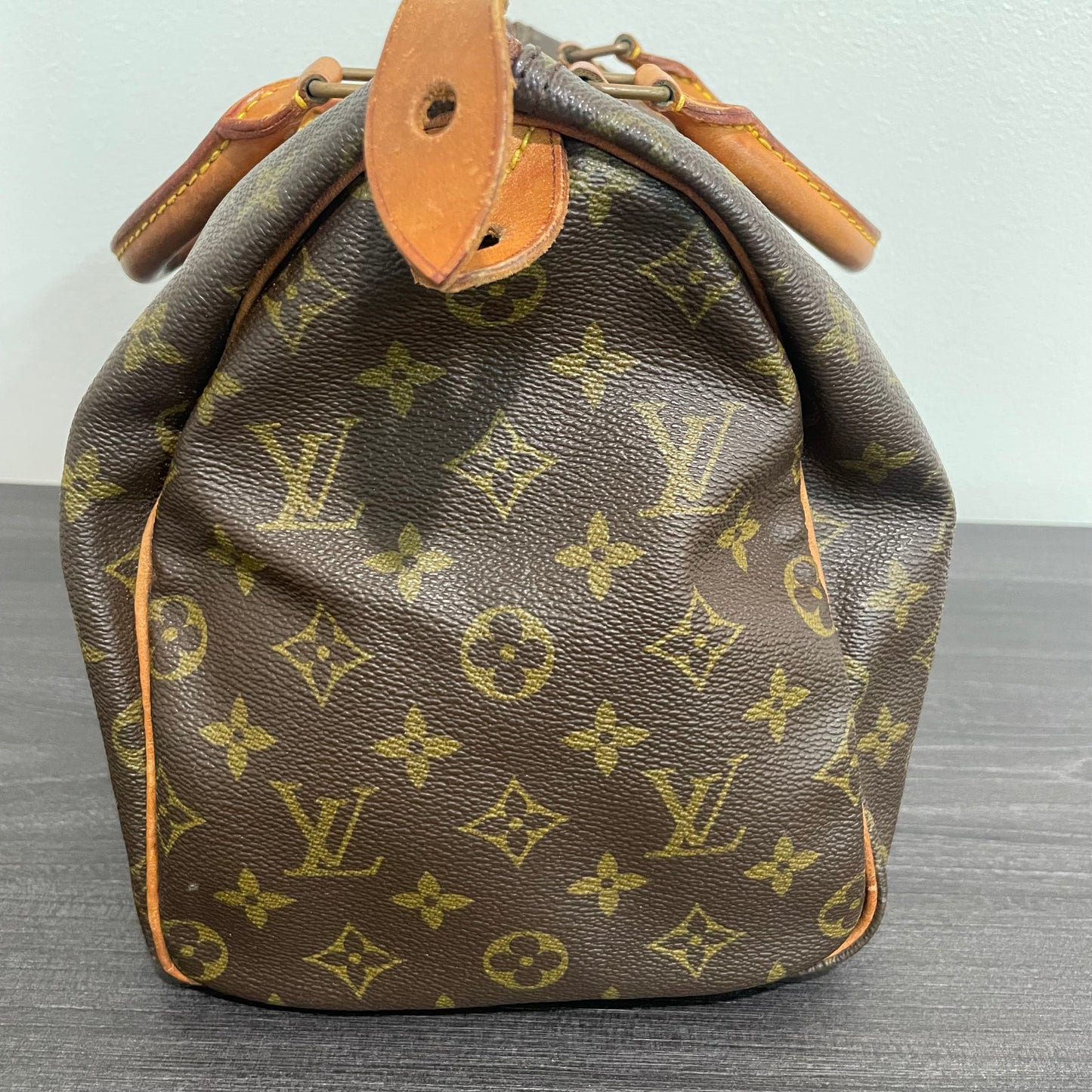 SOLD! Louis Vuitton Monogram Speedy 30 with Lock & Key