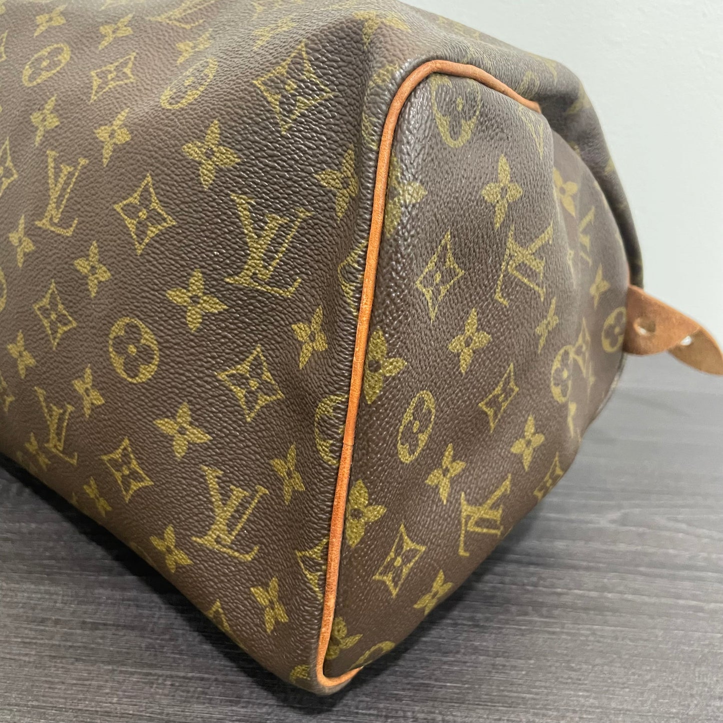 SOLD! Louis Vuitton Monogram Speedy 30 with Lock & Key