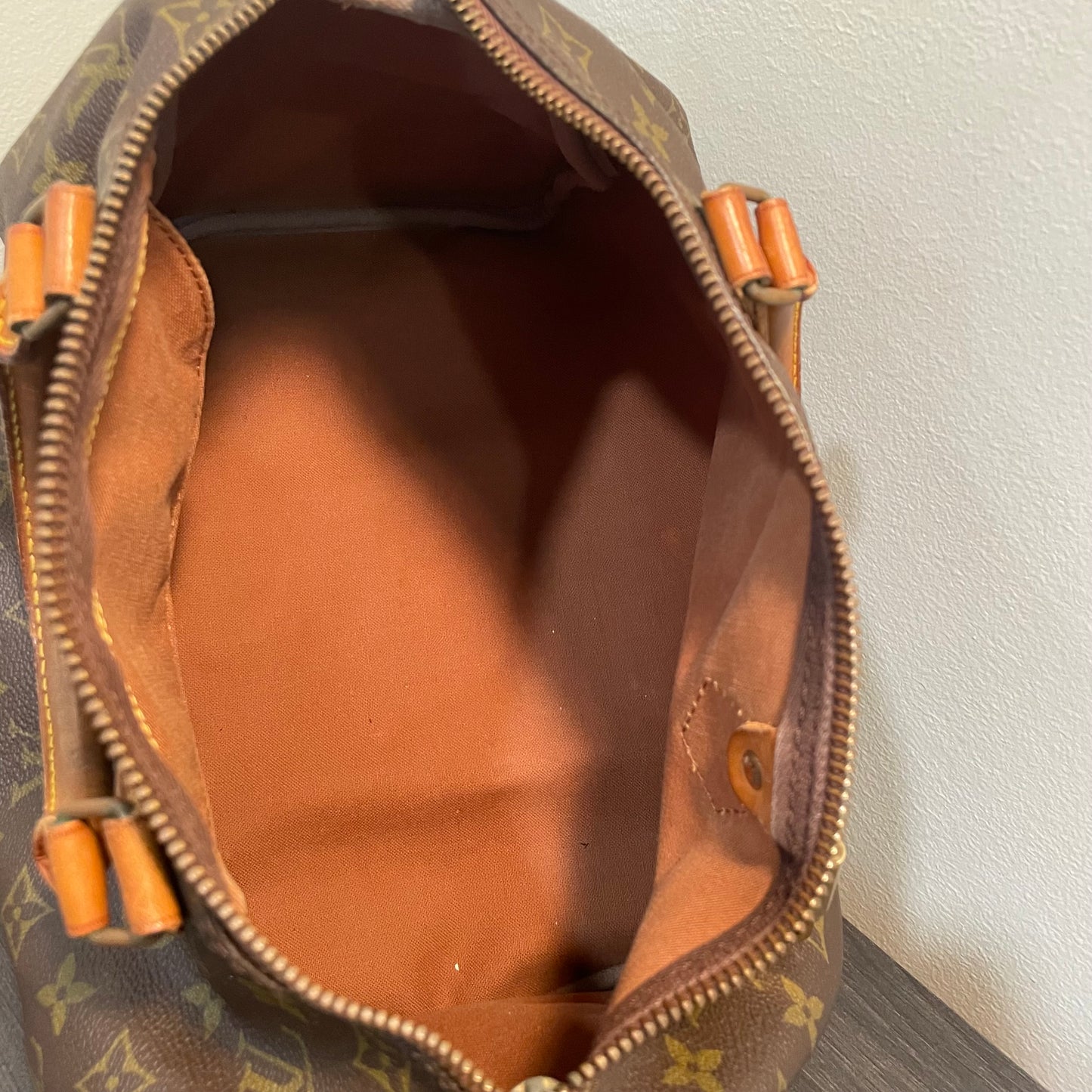 SOLD! Louis Vuitton Monogram Speedy 30 with Lock & Key