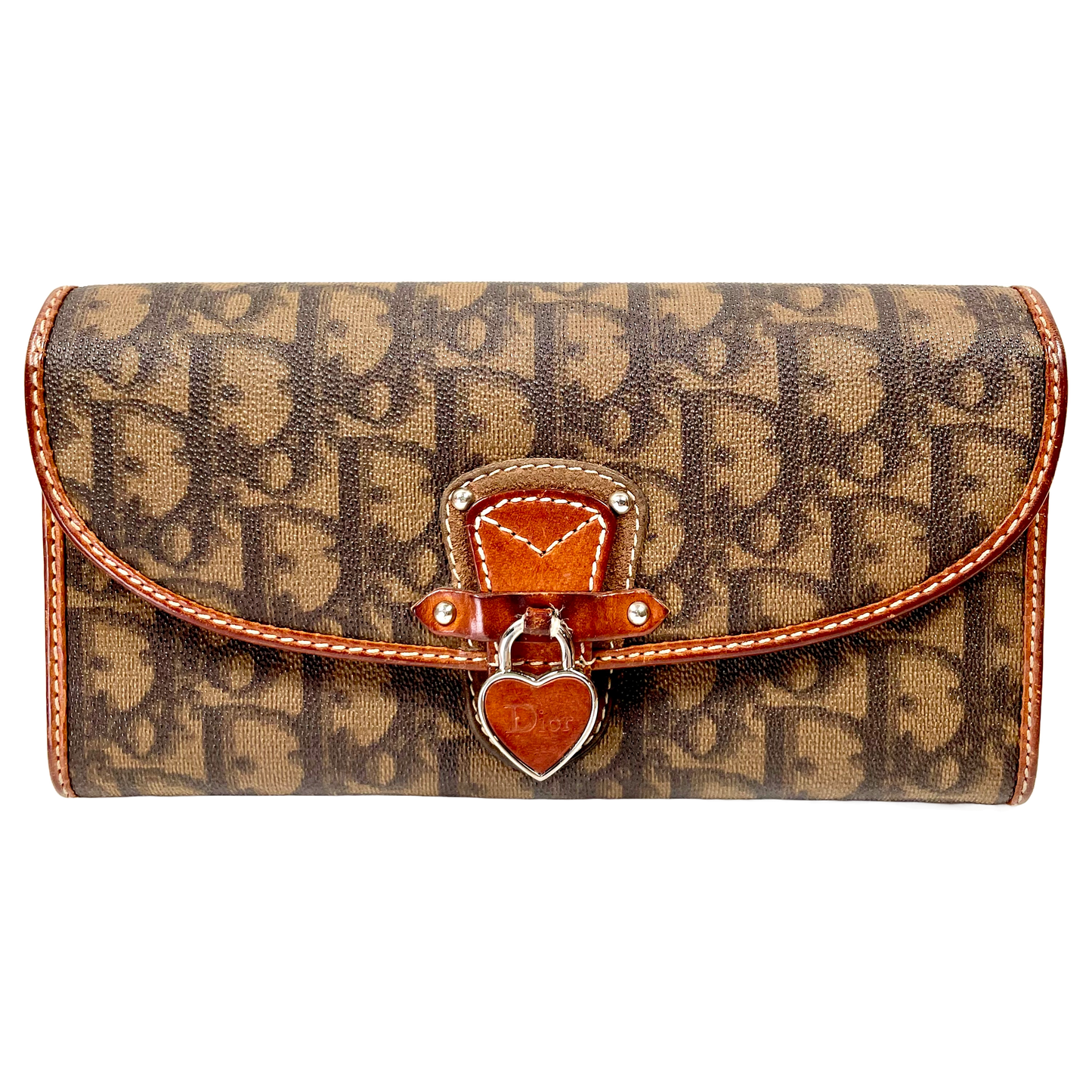CHRISTIAN DIOR Diorissimo Romantique Long Wallet