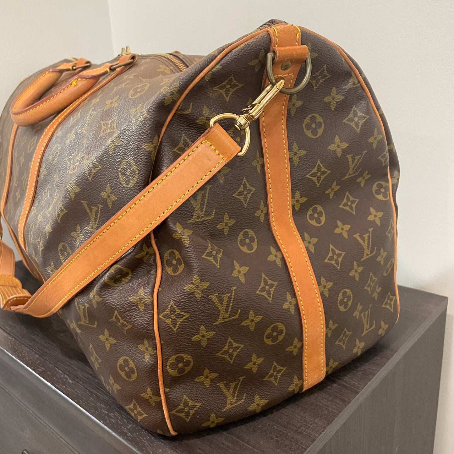 SOLD! Louis Vuitton Monogram Keepall Bandoulière 60