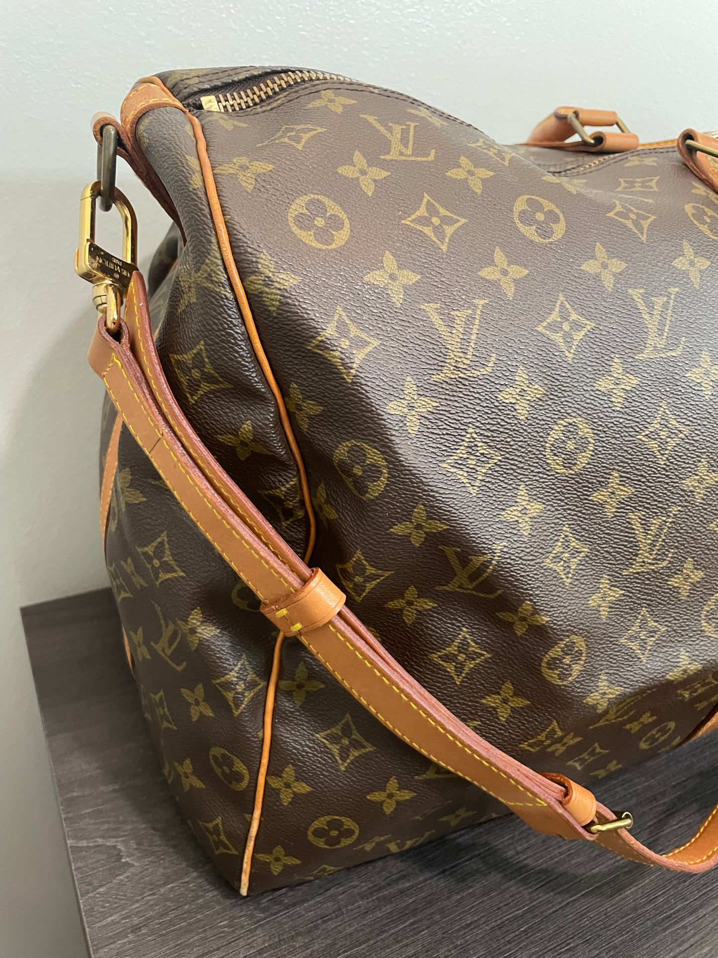 SOLD! Louis Vuitton Monogram Keepall Bandoulière 60