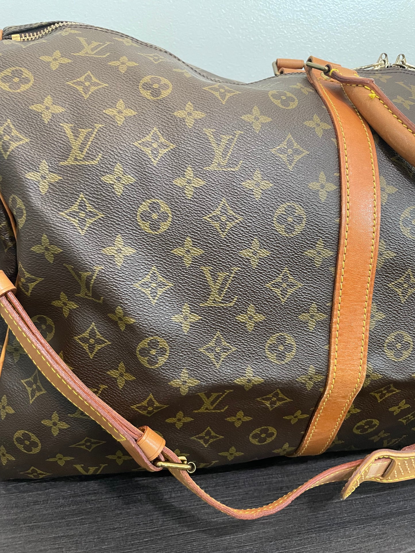 SOLD! Louis Vuitton Monogram Keepall Bandoulière 60