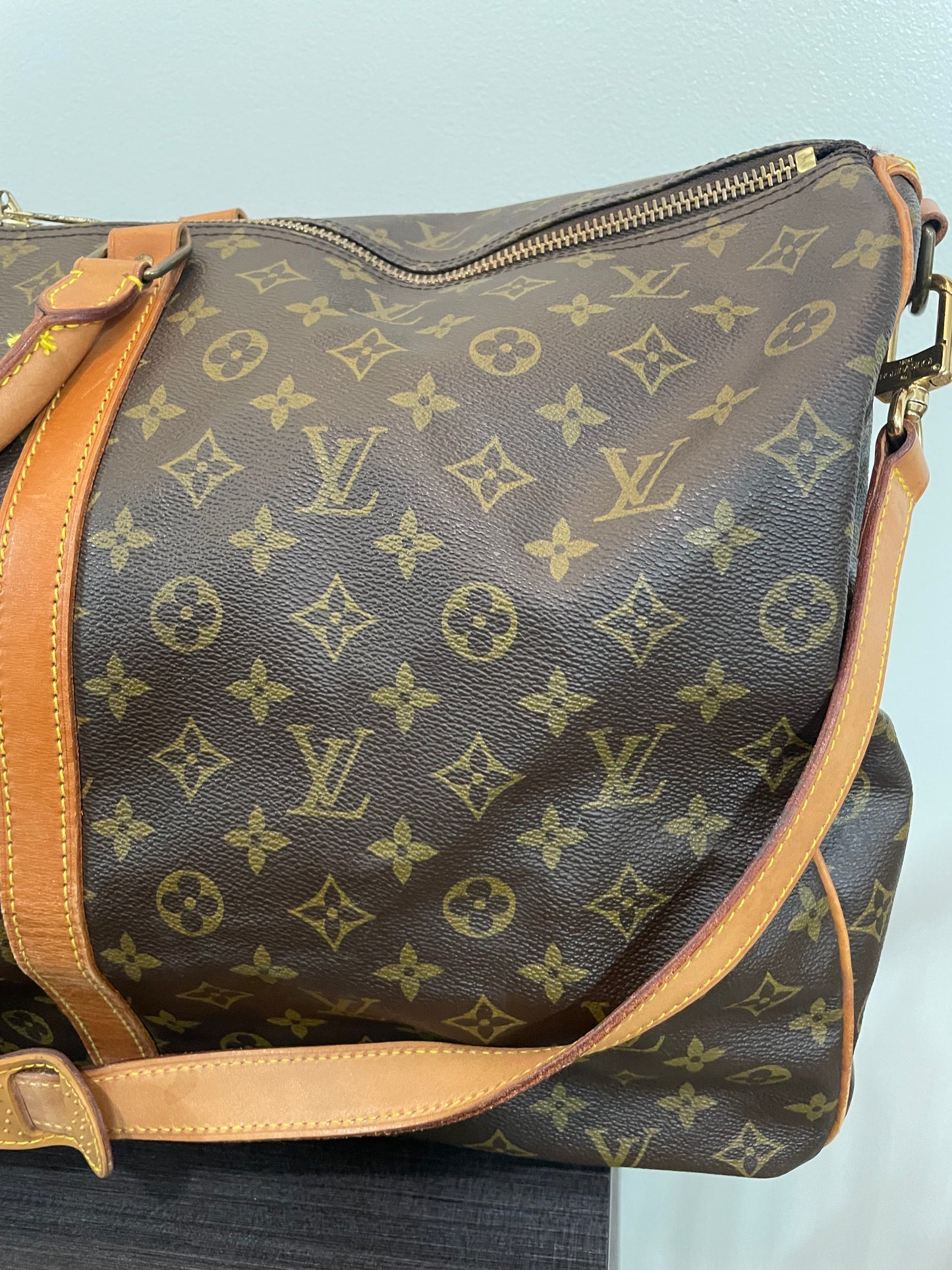 SOLD! Louis Vuitton Monogram Keepall Bandoulière 60