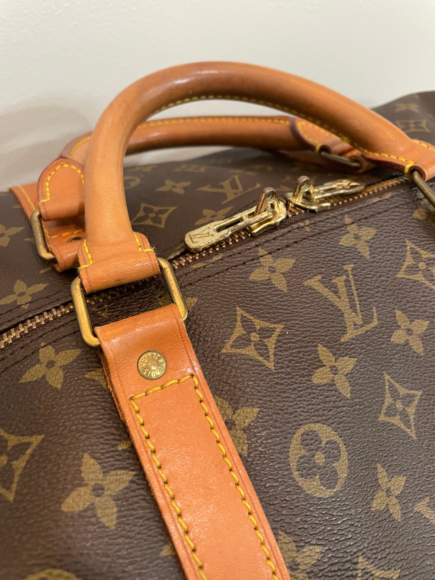 SOLD! Louis Vuitton Monogram Keepall Bandoulière 60