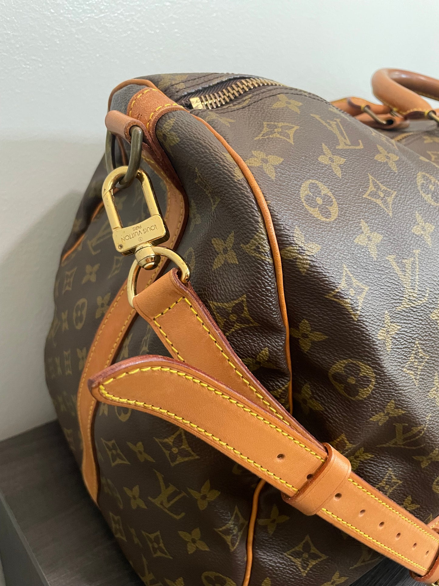 SOLD! Louis Vuitton Monogram Keepall Bandoulière 60
