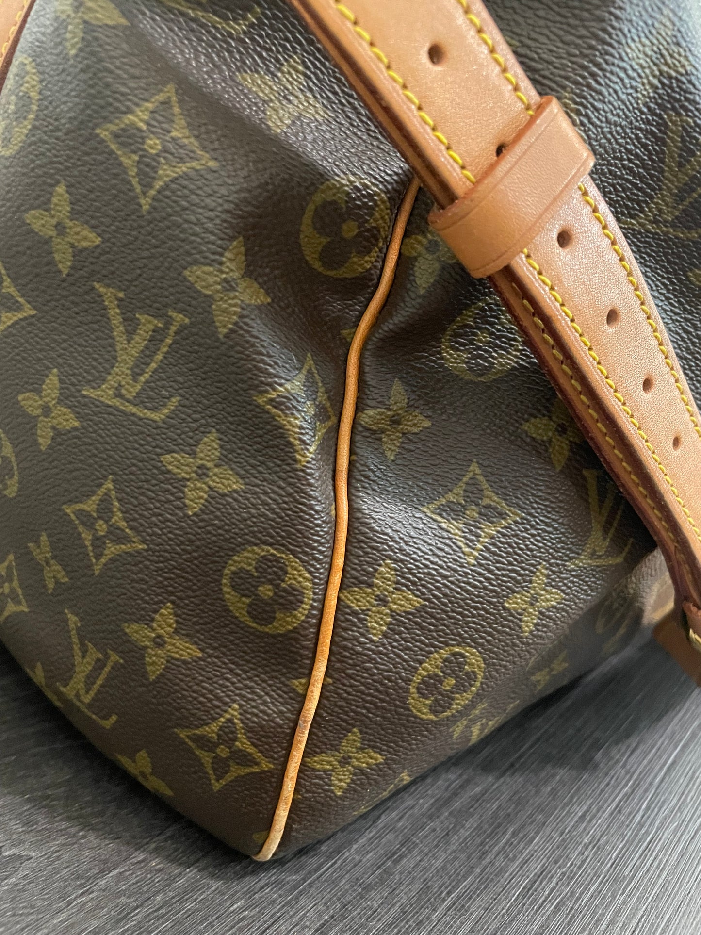SOLD! Louis Vuitton Monogram Keepall Bandoulière 60