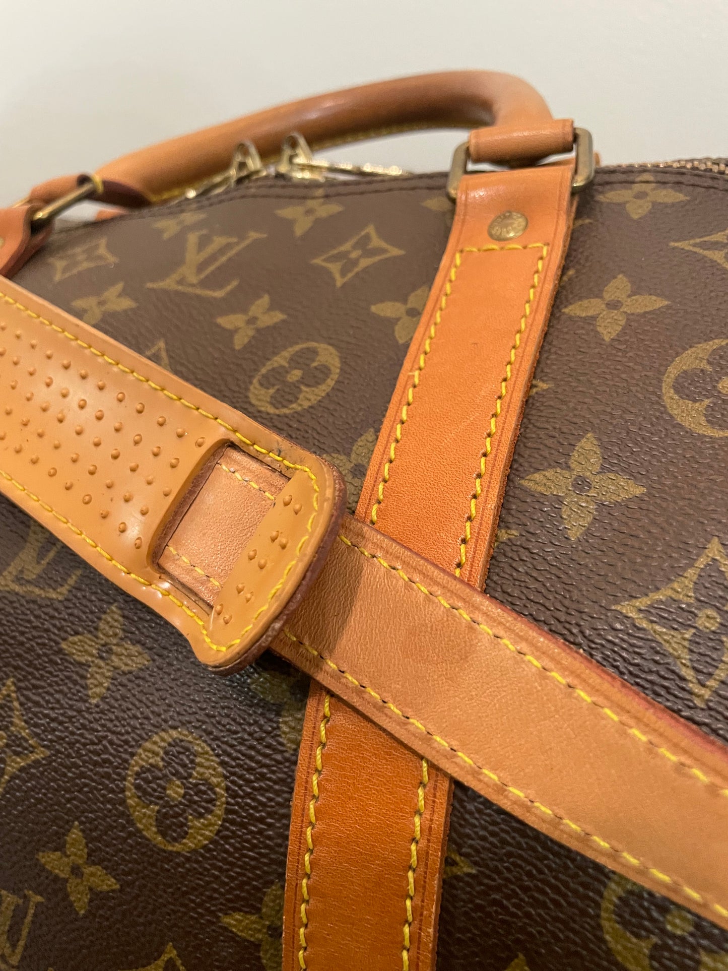 SOLD! Louis Vuitton Monogram Keepall Bandoulière 60