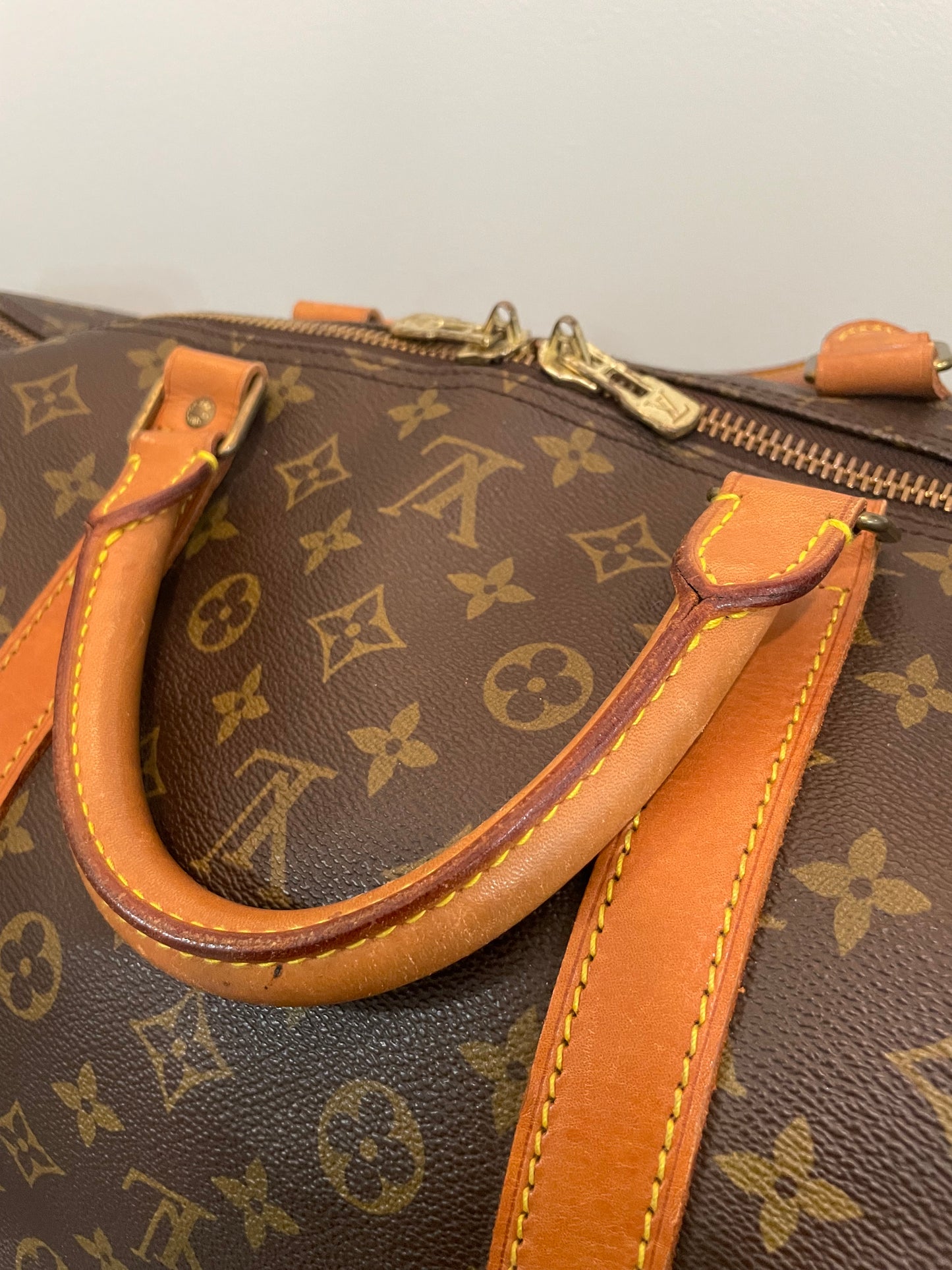 SOLD! Louis Vuitton Monogram Keepall Bandoulière 60