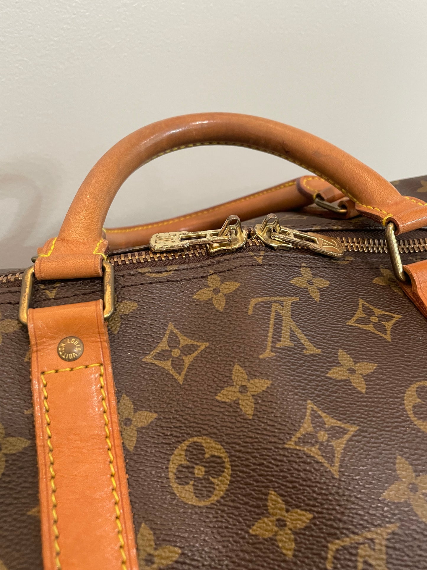 SOLD! Louis Vuitton Monogram Keepall Bandoulière 60