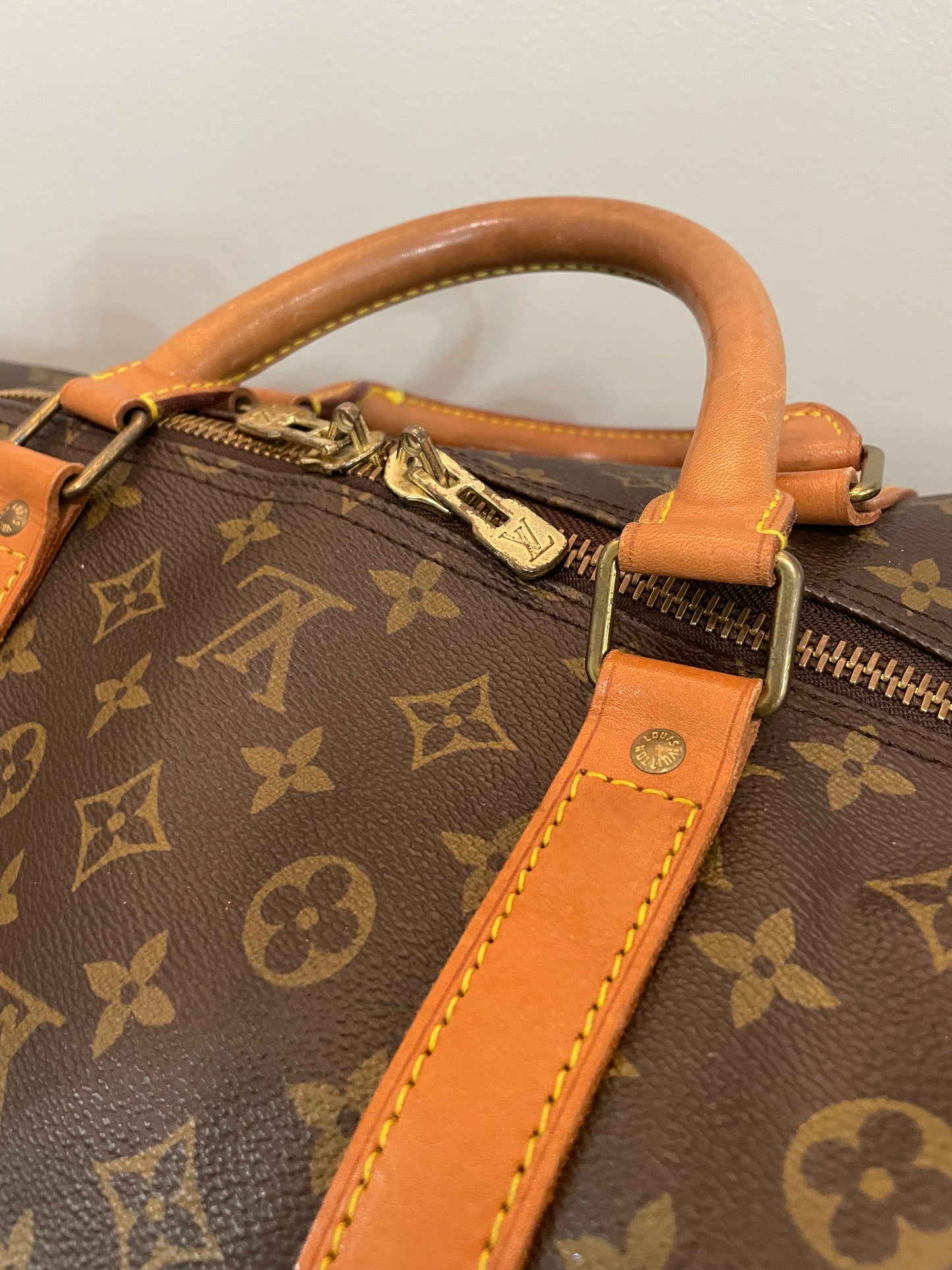 SOLD! Louis Vuitton Monogram Keepall Bandoulière 60