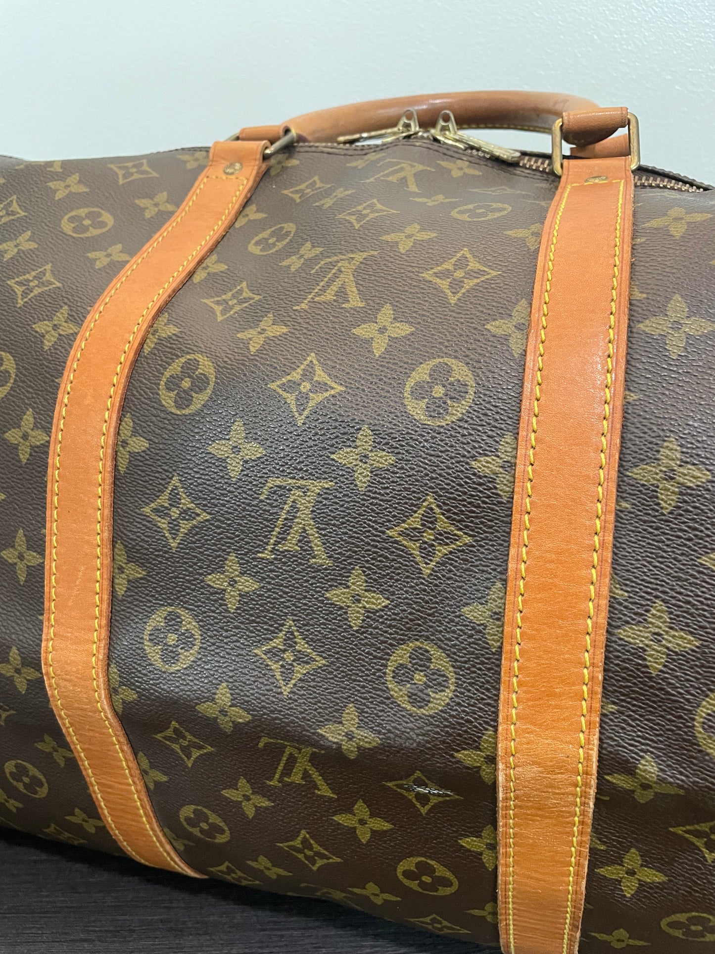 SOLD! Louis Vuitton Monogram Keepall Bandoulière 60