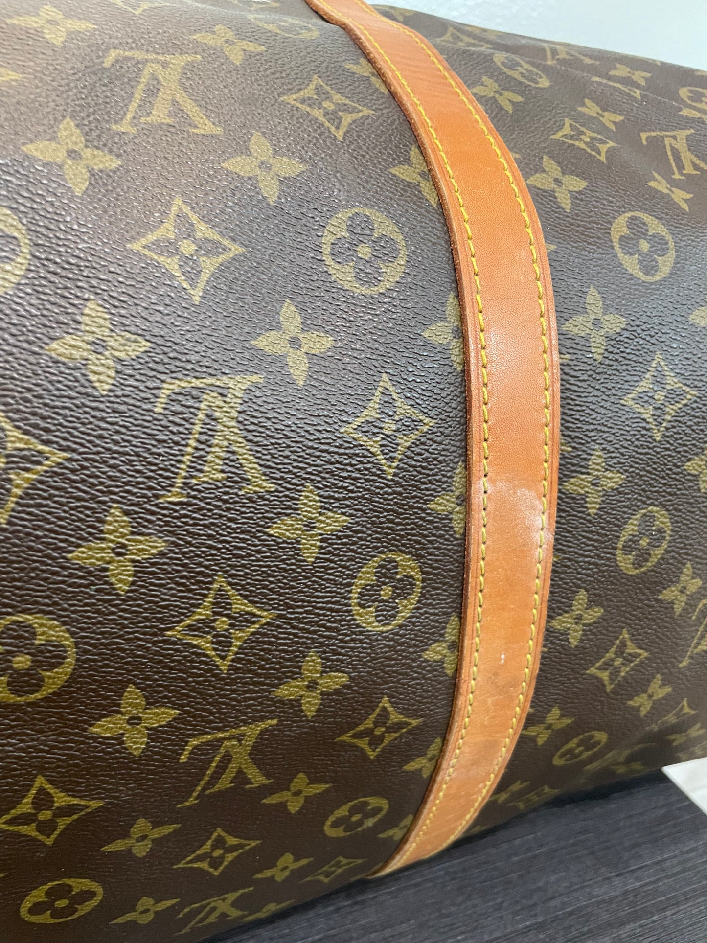 SOLD! Louis Vuitton Monogram Keepall Bandoulière 60