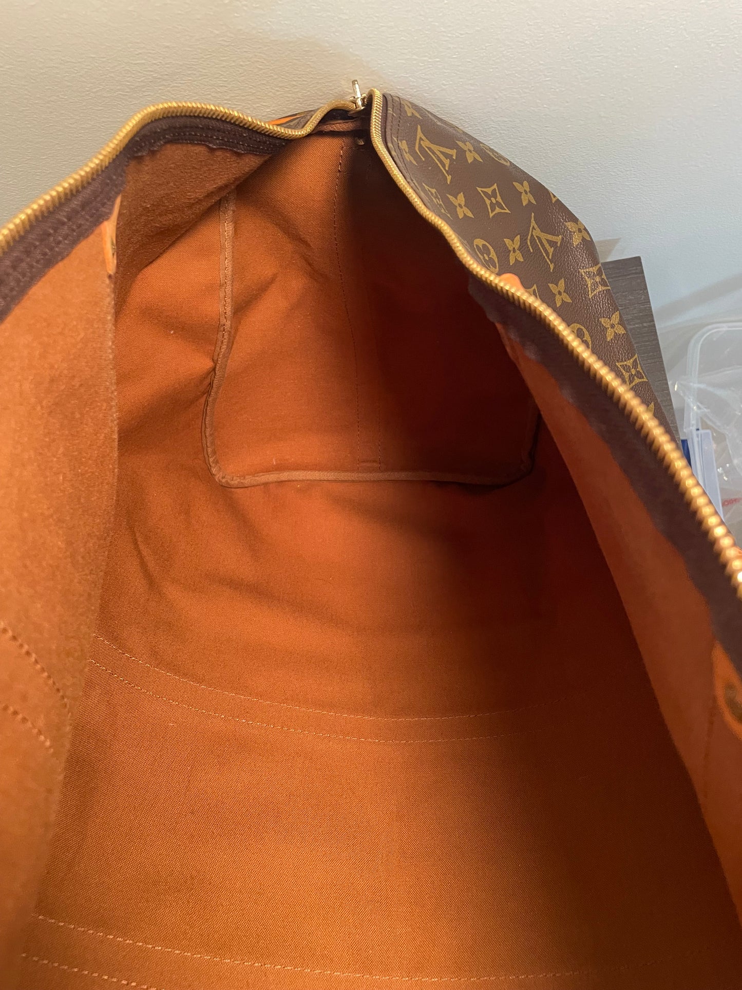 SOLD! Louis Vuitton Monogram Keepall Bandoulière 60