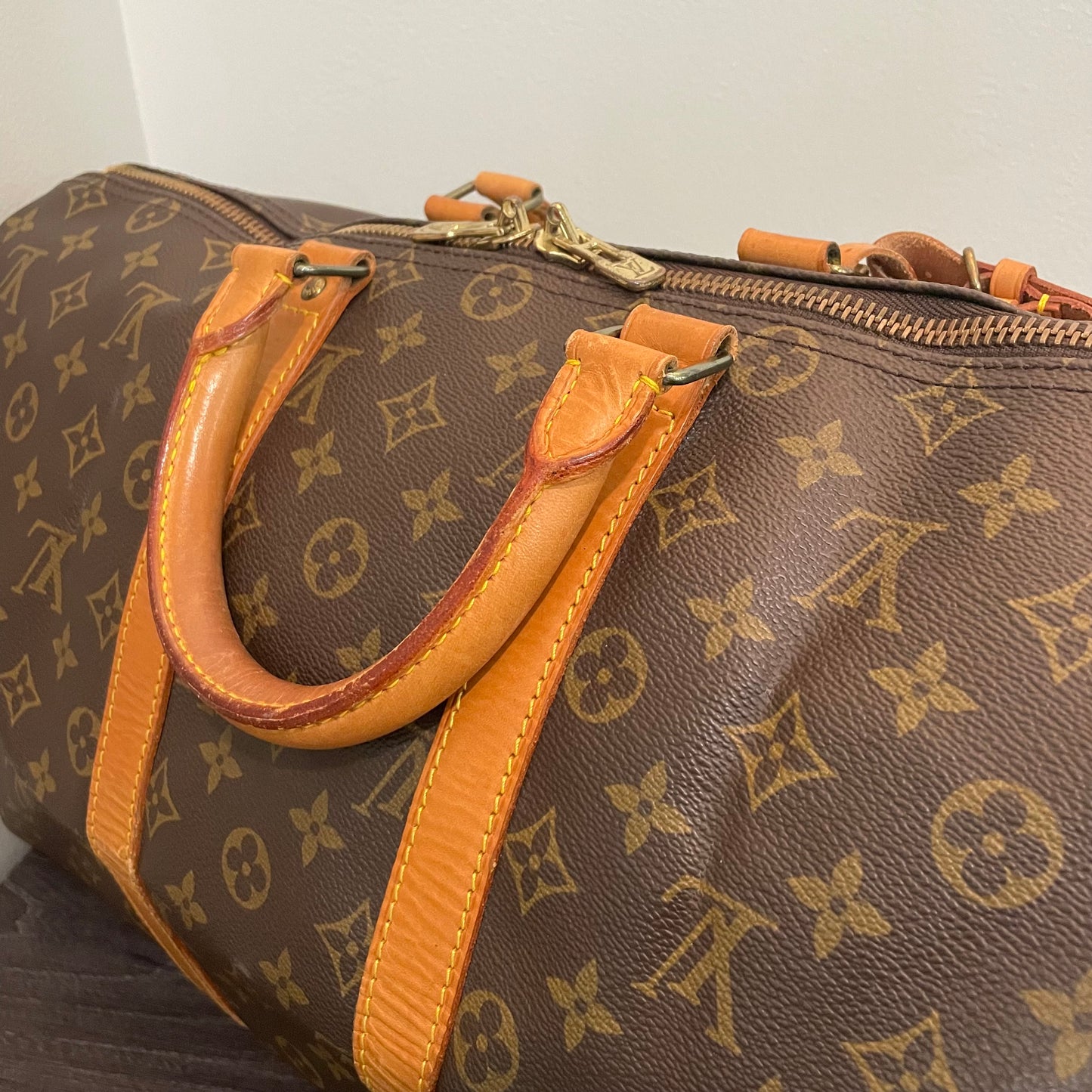 SOLD! Louis Vuitton Monogram Keepall 45
