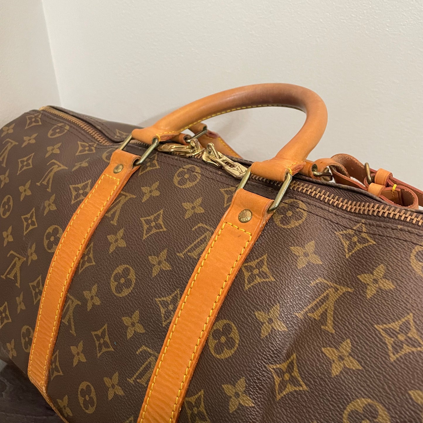 SOLD! Louis Vuitton Monogram Keepall 45