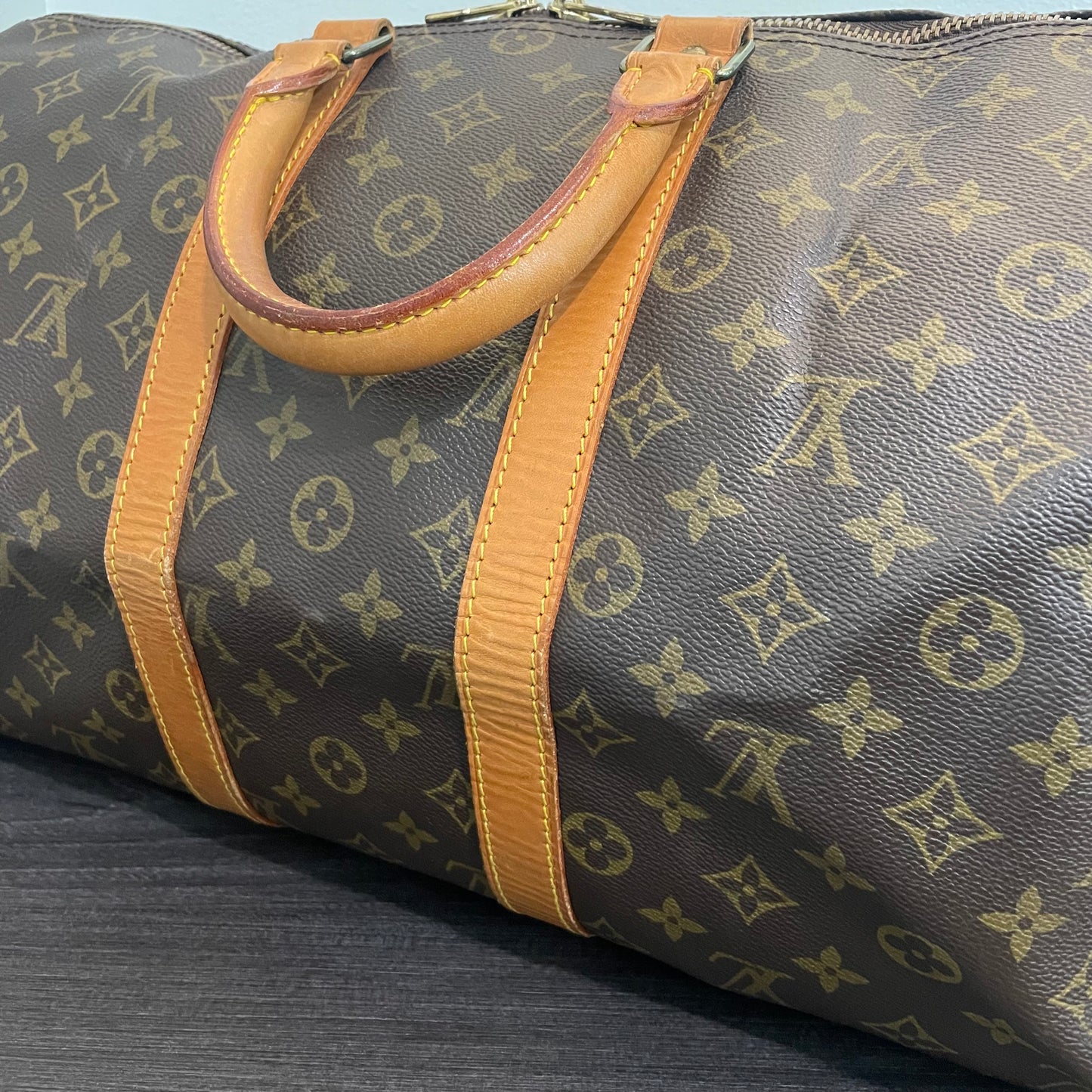 SOLD! Louis Vuitton Monogram Keepall 45