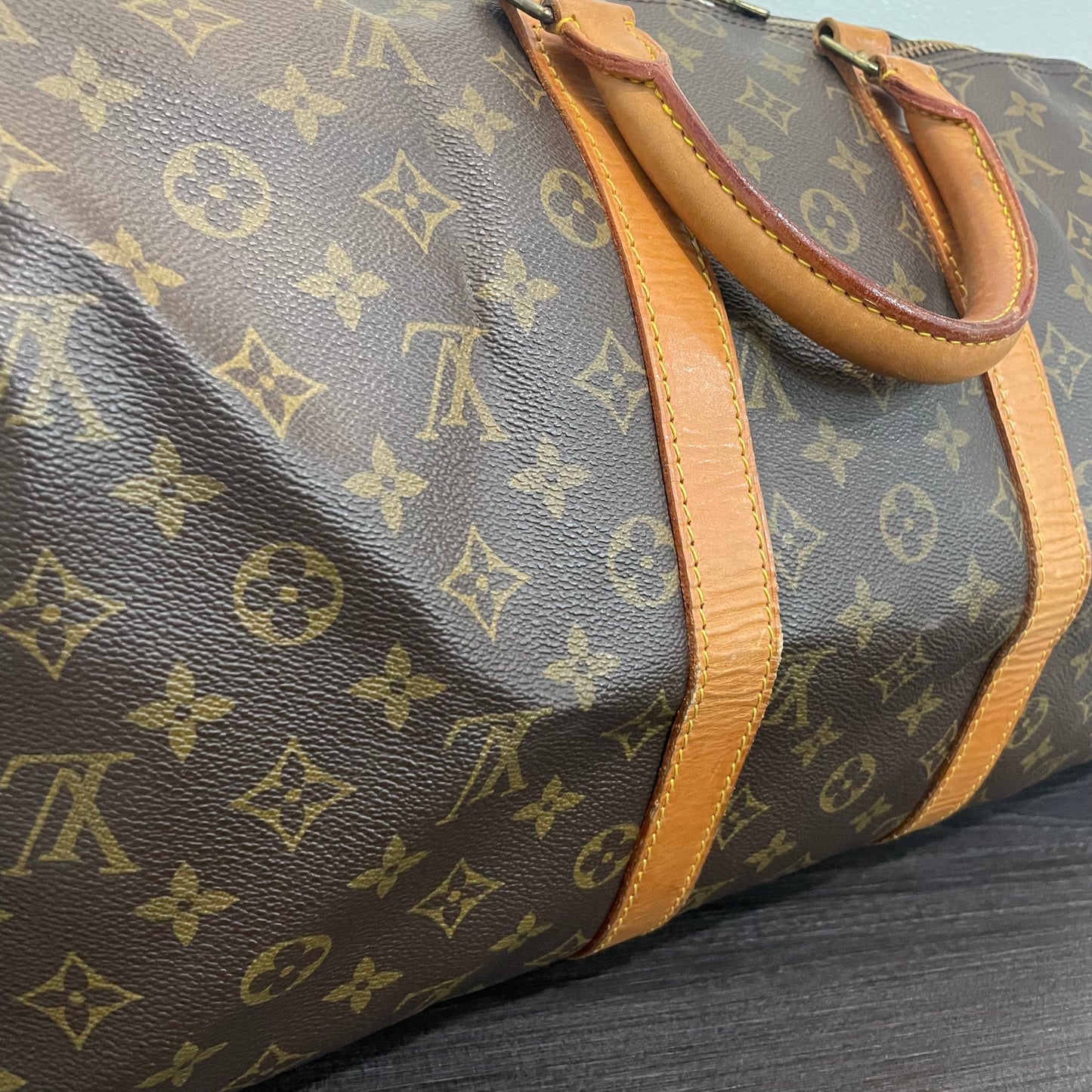 SOLD! Louis Vuitton Monogram Keepall 45