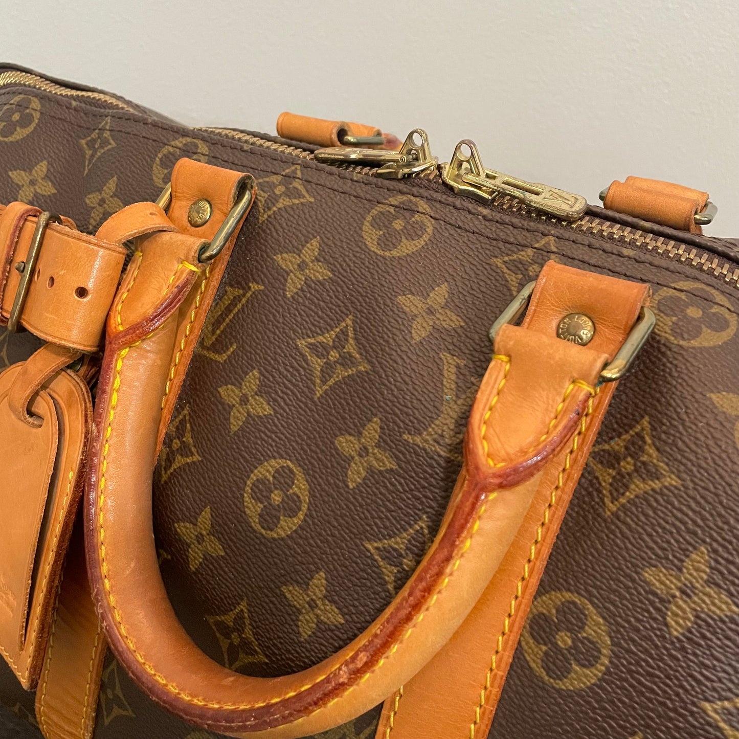 SOLD! Louis Vuitton Monogram Keepall 45