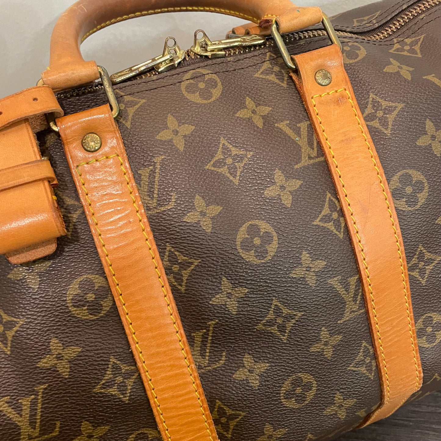 SOLD! Louis Vuitton Monogram Keepall 45