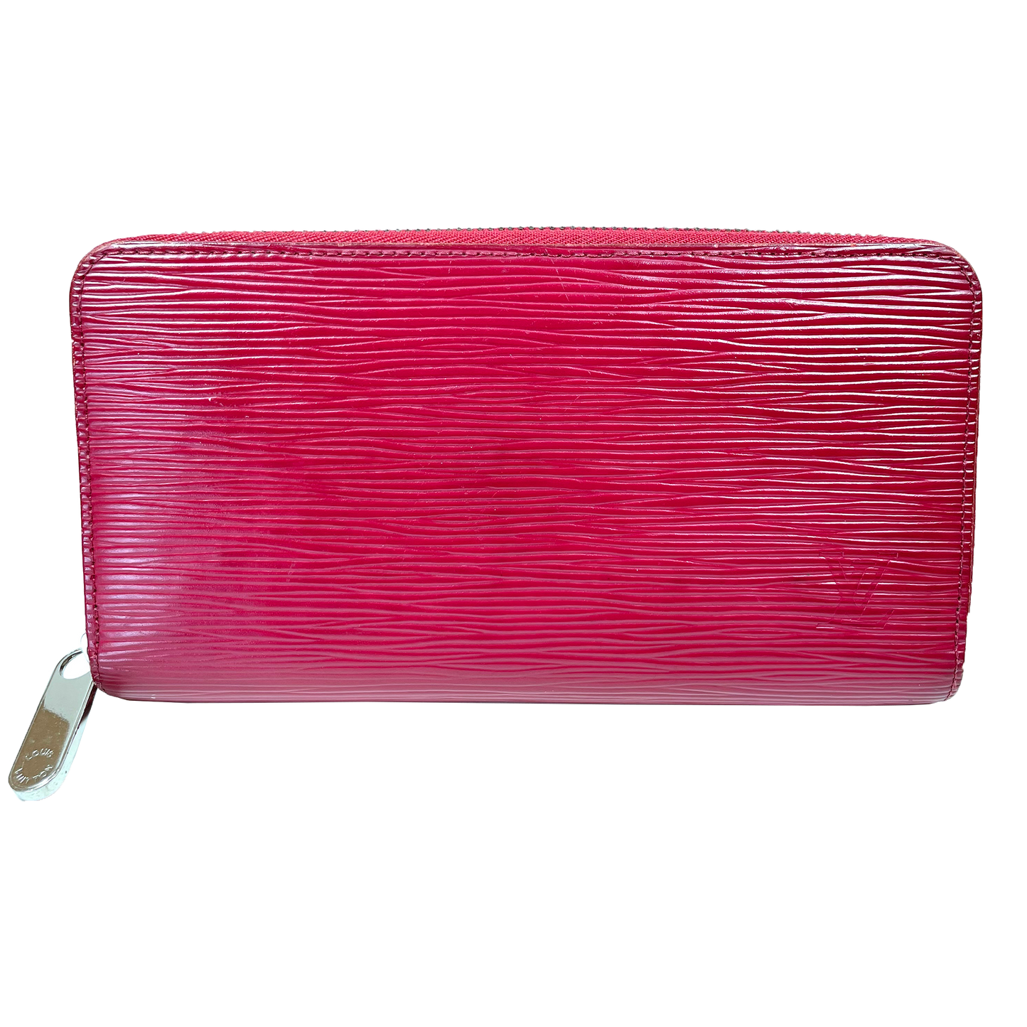 LOUIS VUITTON Raspberry Epi Leather Zippy Wallet