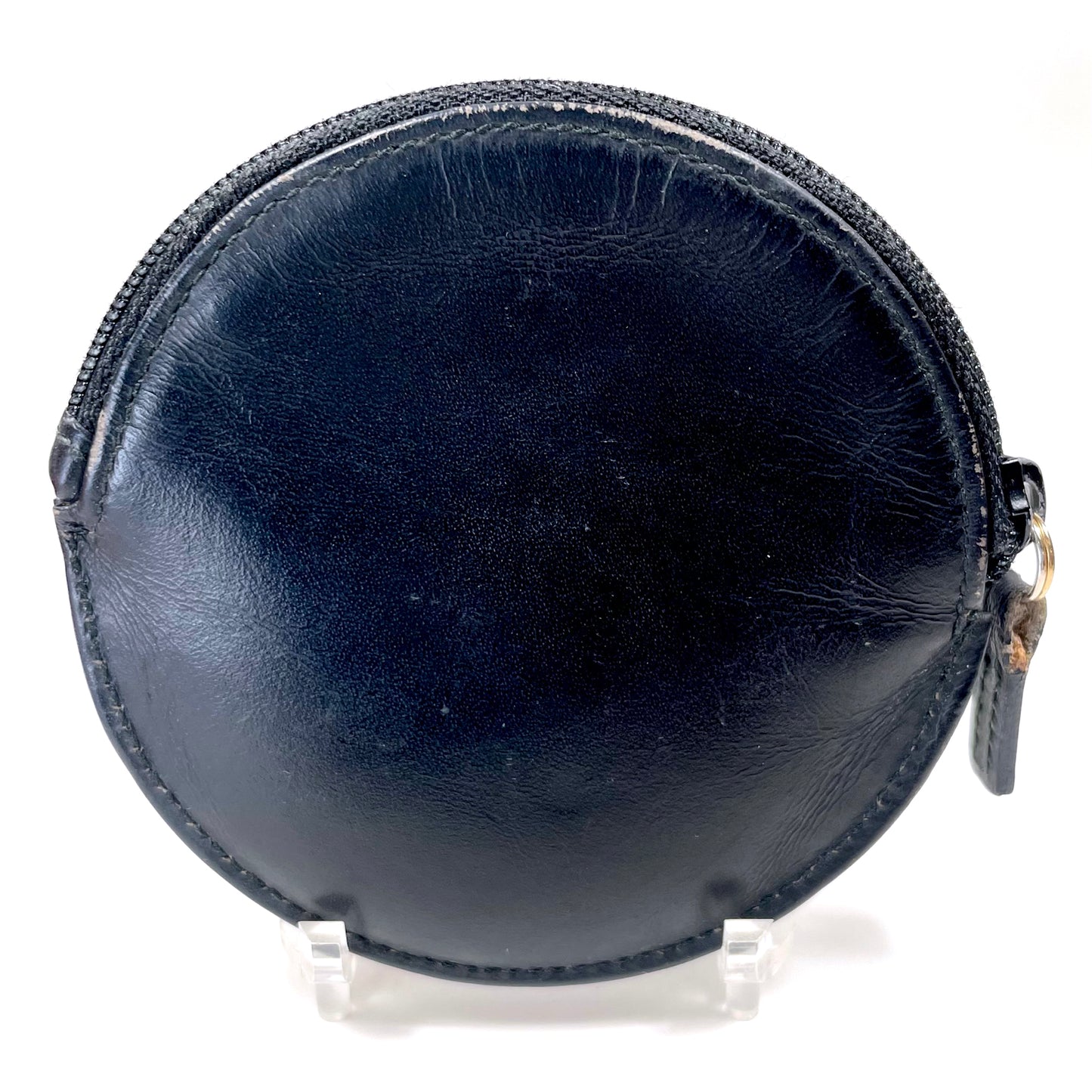 GUCCI Black Leather Coin Purse