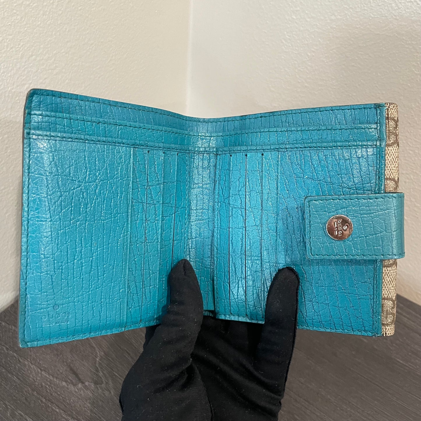 GUCCI GG Canvas Bi-fold Wallet