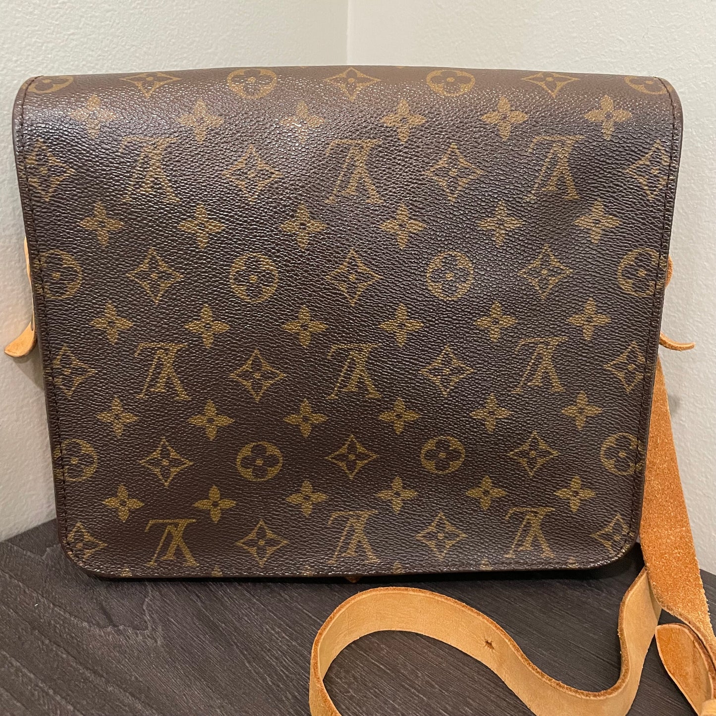 SOLD! Louis Vuitton Monogram Cartouchiere GM