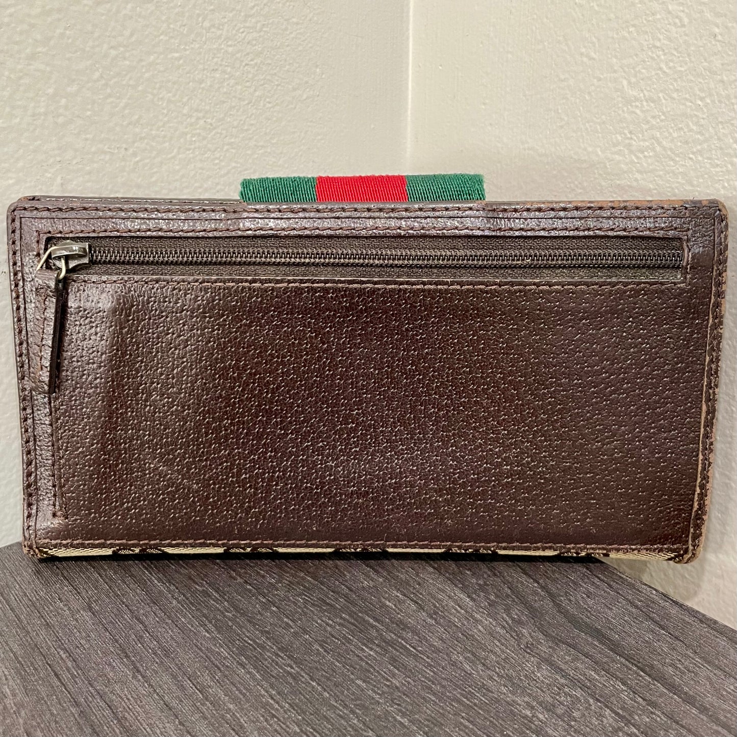GUCCI GG Canvas Long Wallet