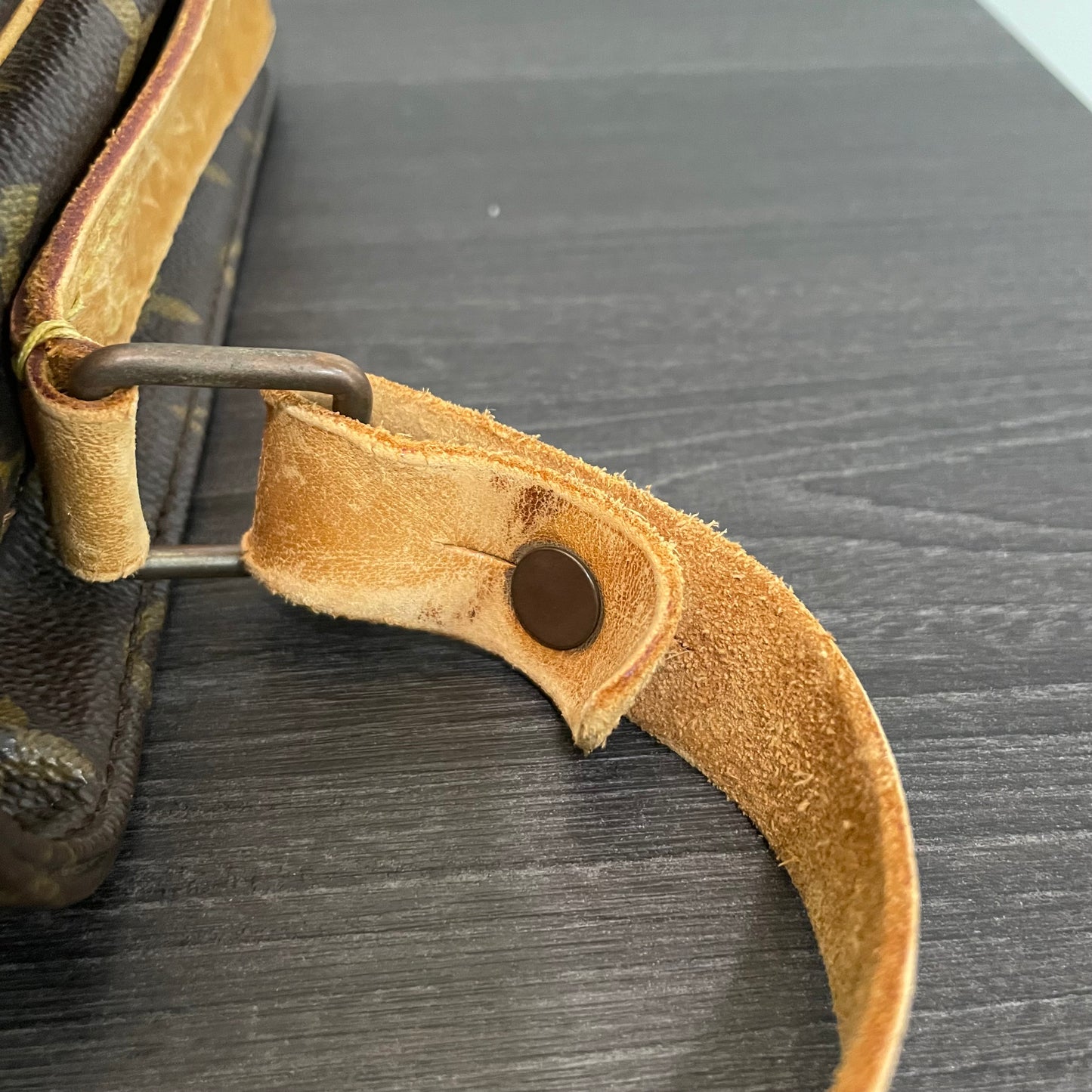 SOLD! Louis Vuitton Monogram Cartouchiere GM