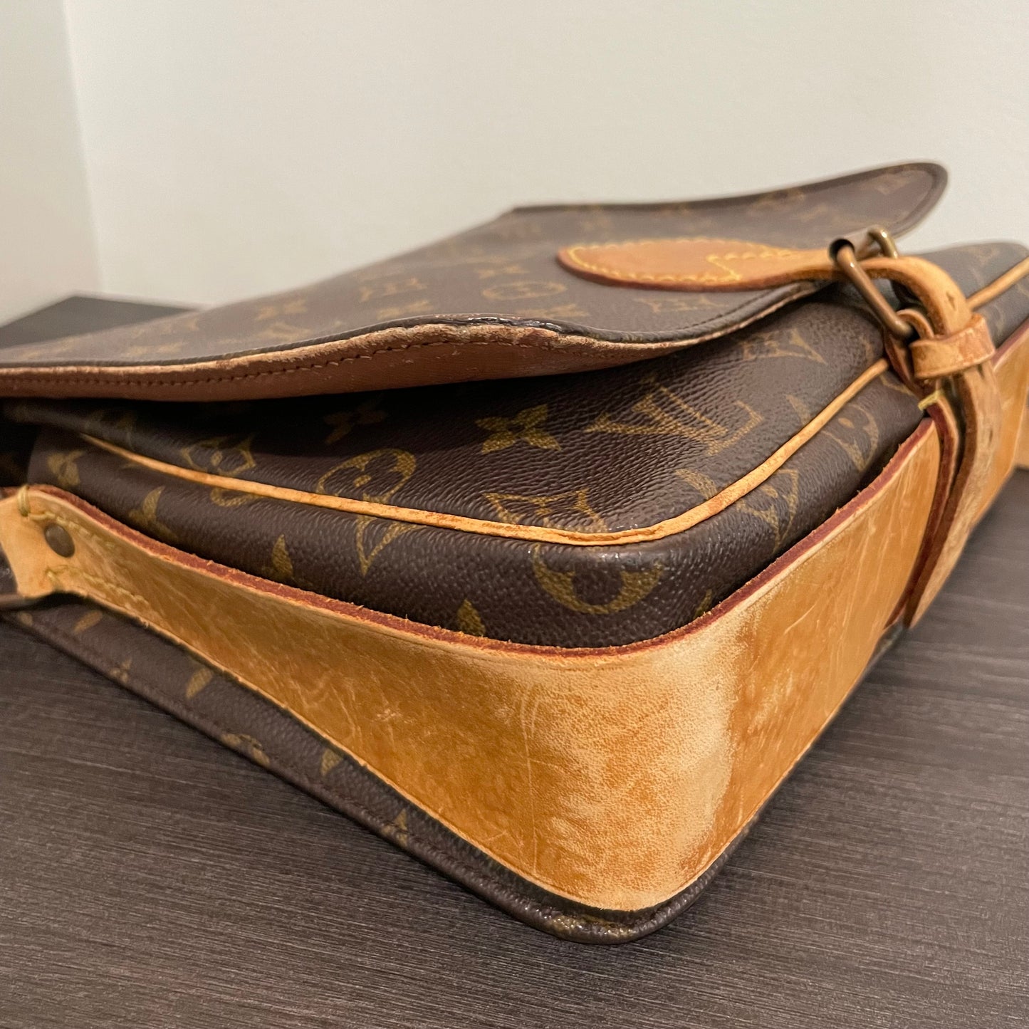 SOLD! Louis Vuitton Monogram Cartouchiere GM