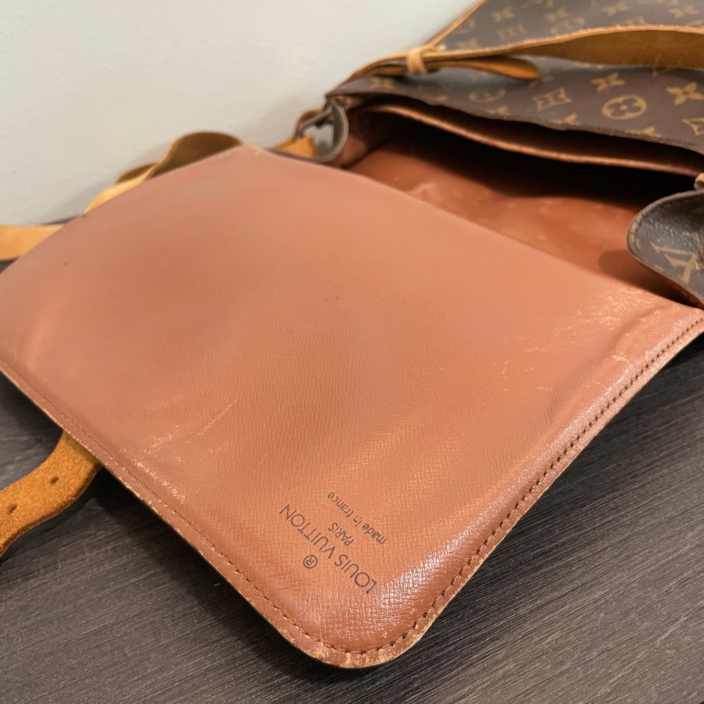 SOLD! Louis Vuitton Monogram Cartouchiere GM