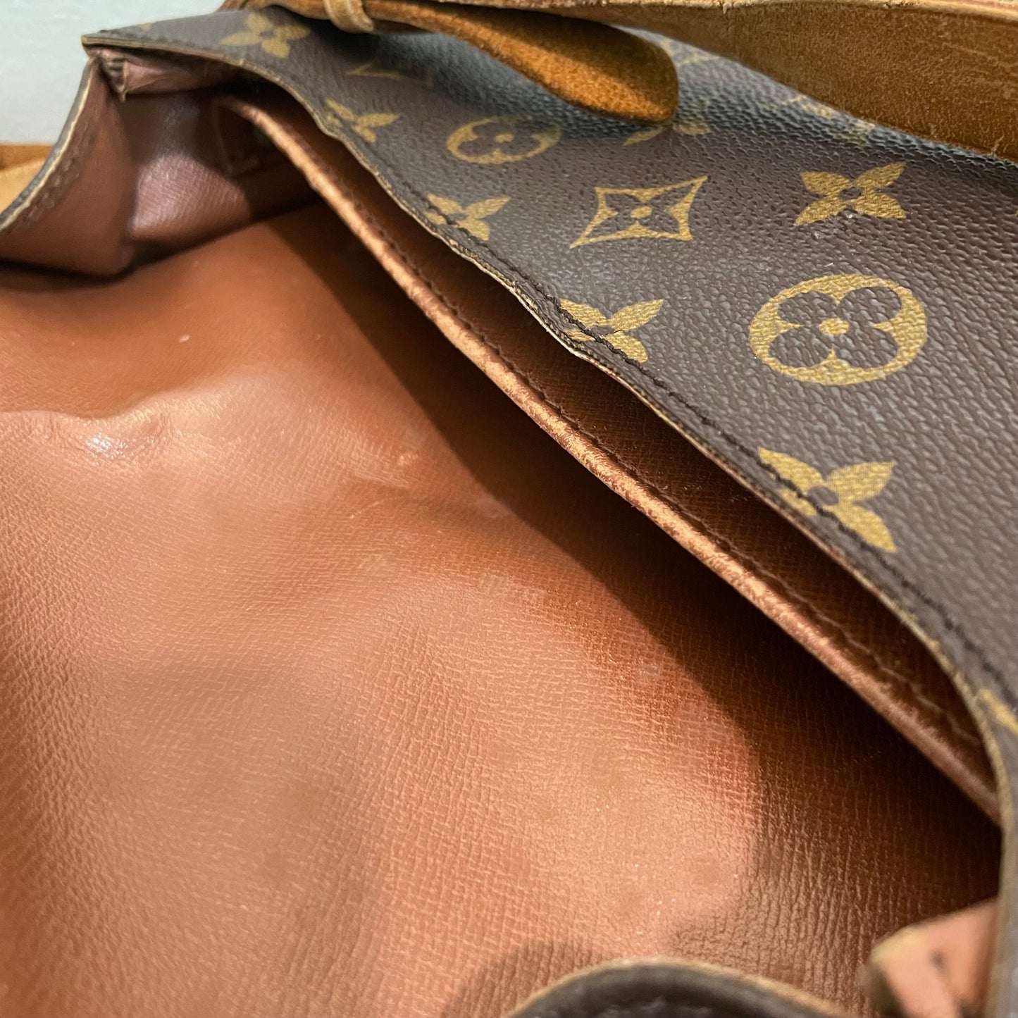SOLD! Louis Vuitton Monogram Cartouchiere GM