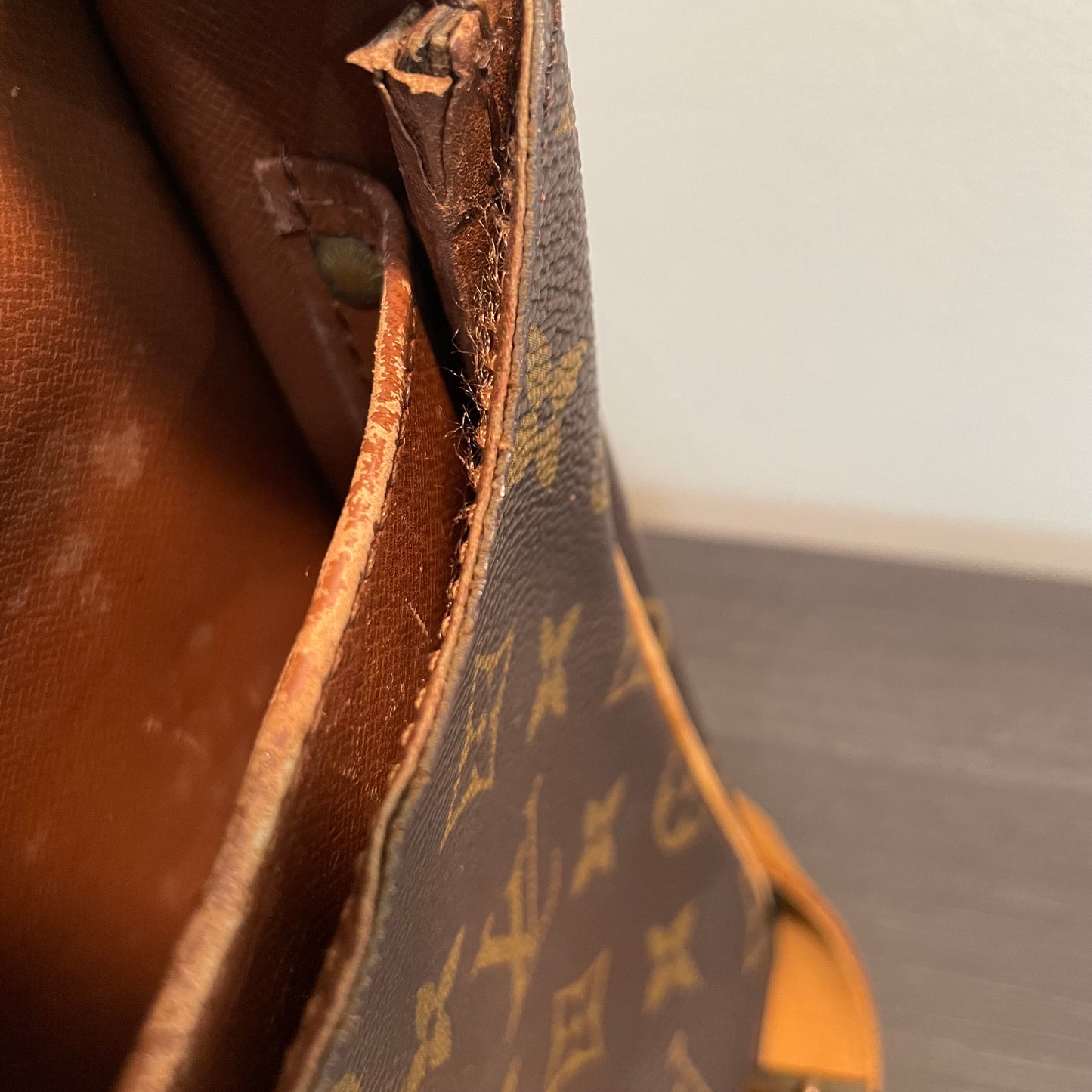 SOLD! Louis Vuitton Monogram Cartouchiere GM