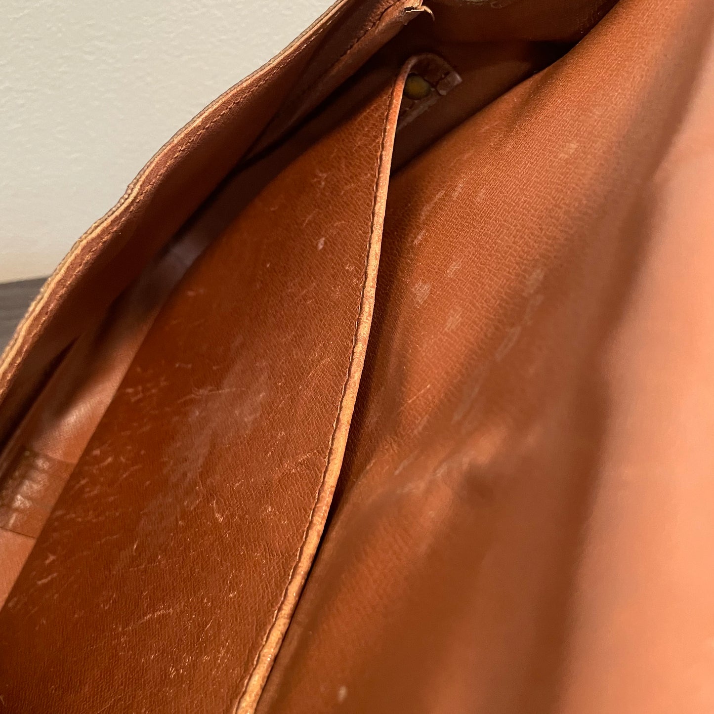 SOLD! Louis Vuitton Monogram Cartouchiere GM
